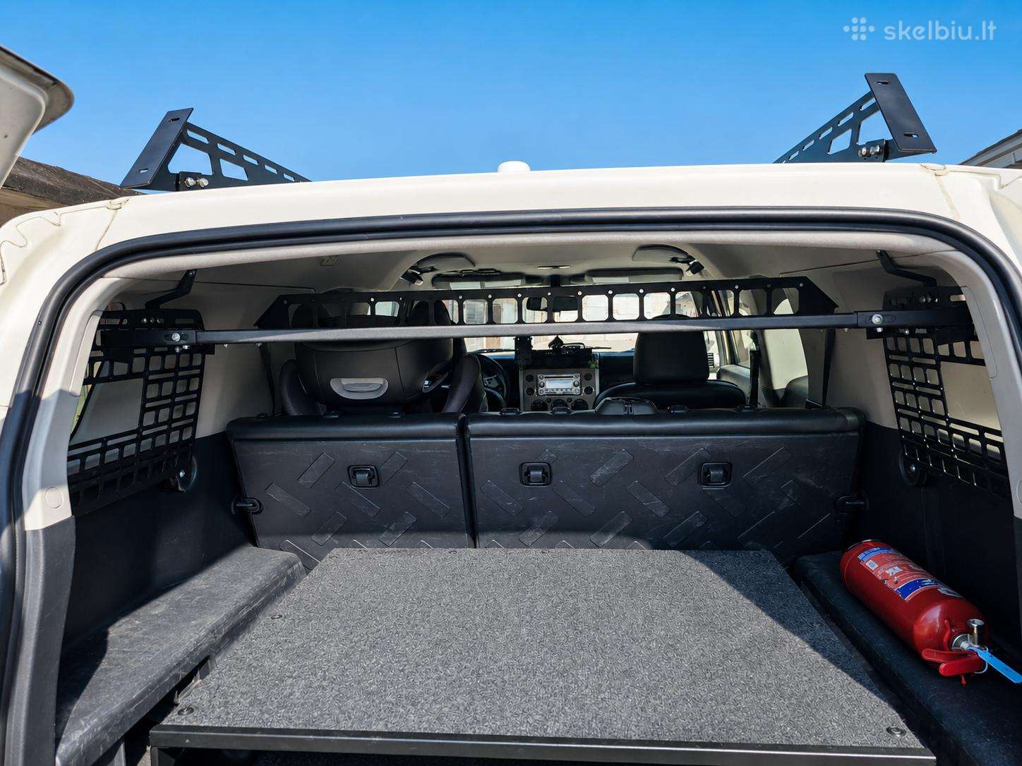 Toyota Fj Cruiser lentyna + šoninės panelės