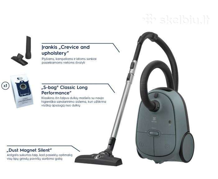 Naujas siurblys Electrolux Clean 600