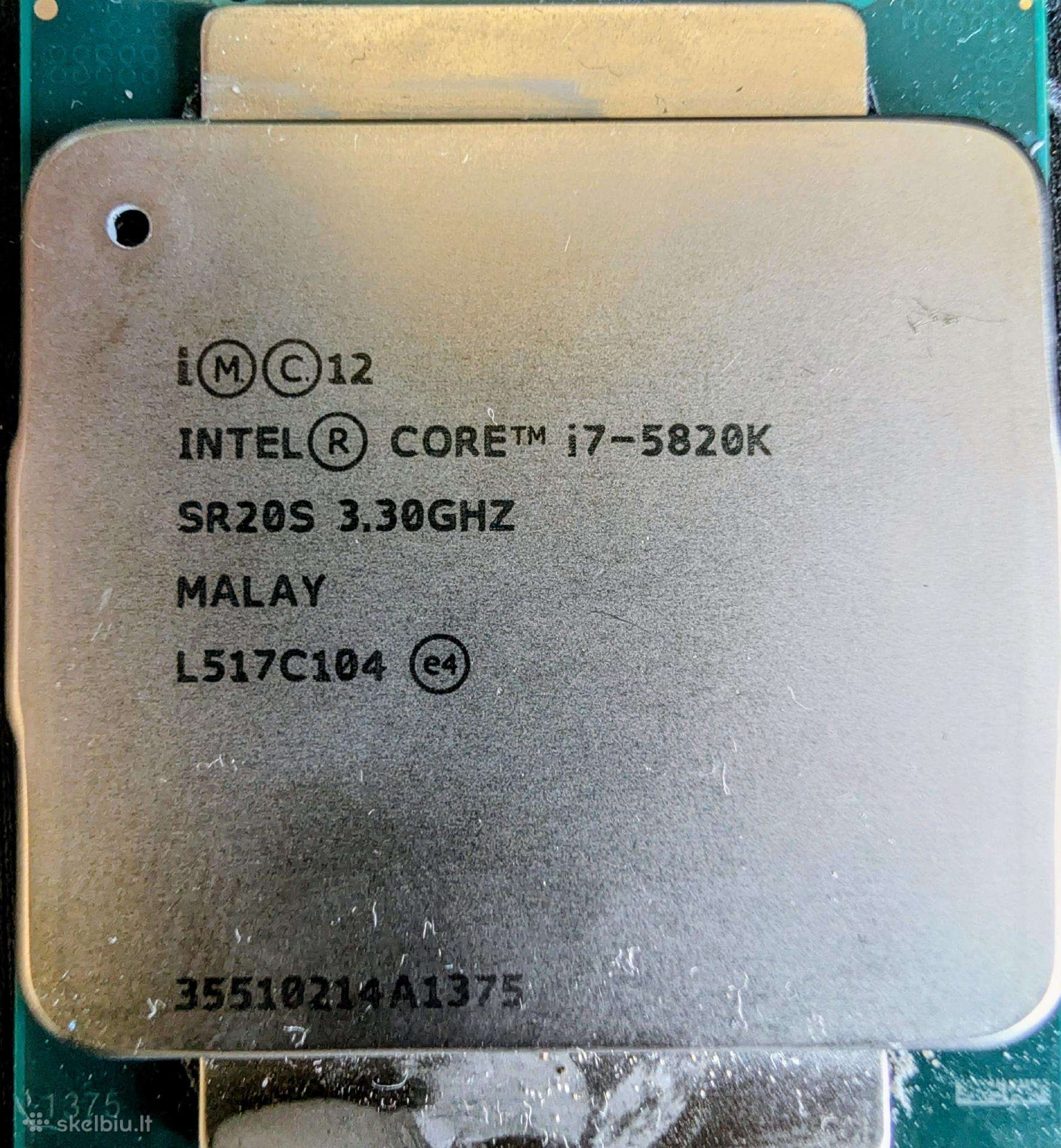 Intel Core i7-5820k 3.30ghz