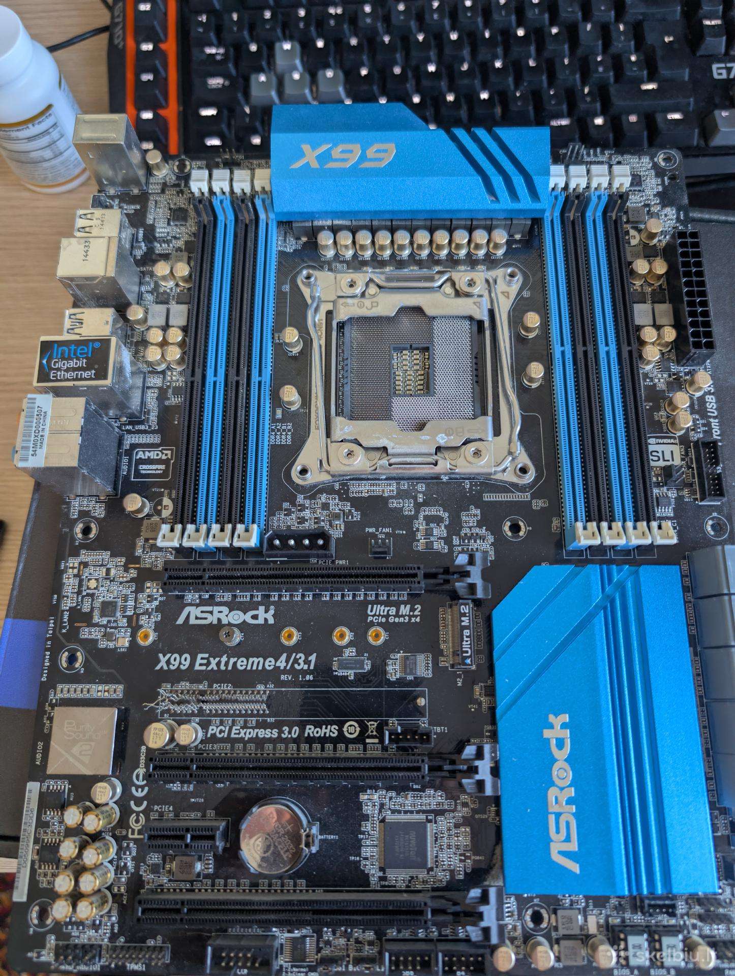 Asrock X99 Extreme4/3.1 (dalims/remontui)