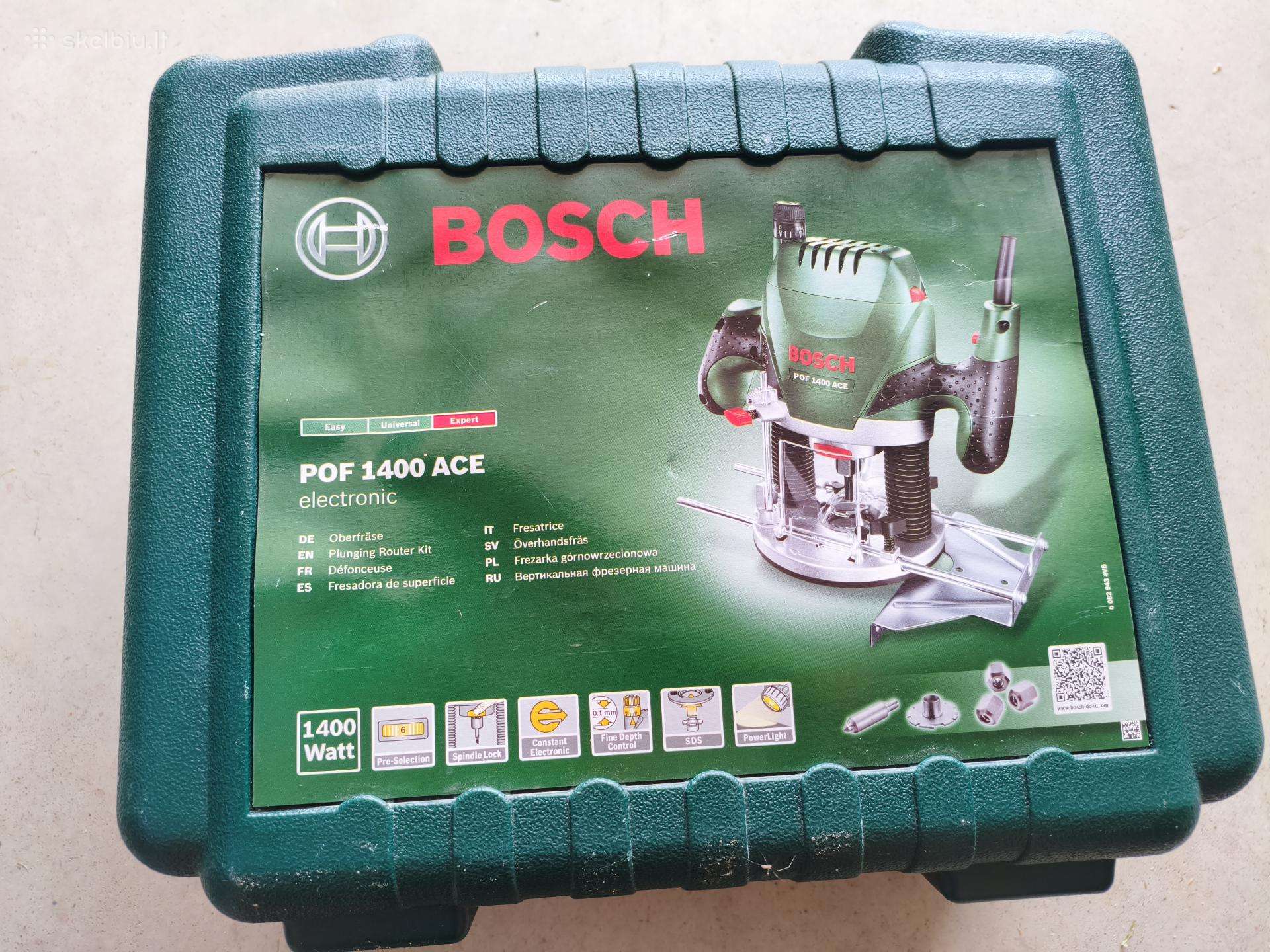 Parduodu frezą Bosch Pof 1400 Ace
