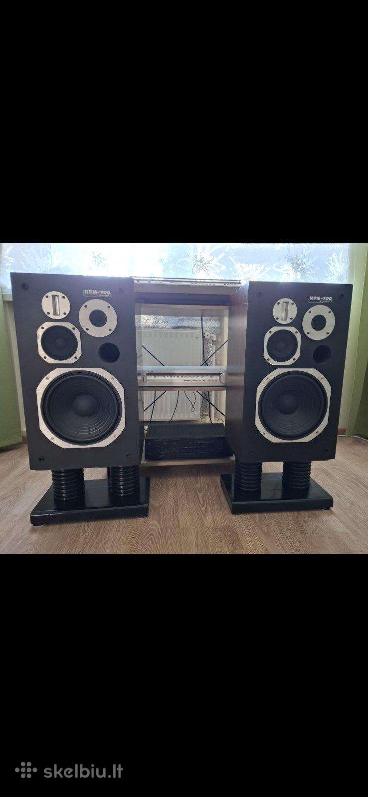 Vintažinės Pioneer kolonėlės Hpm 700