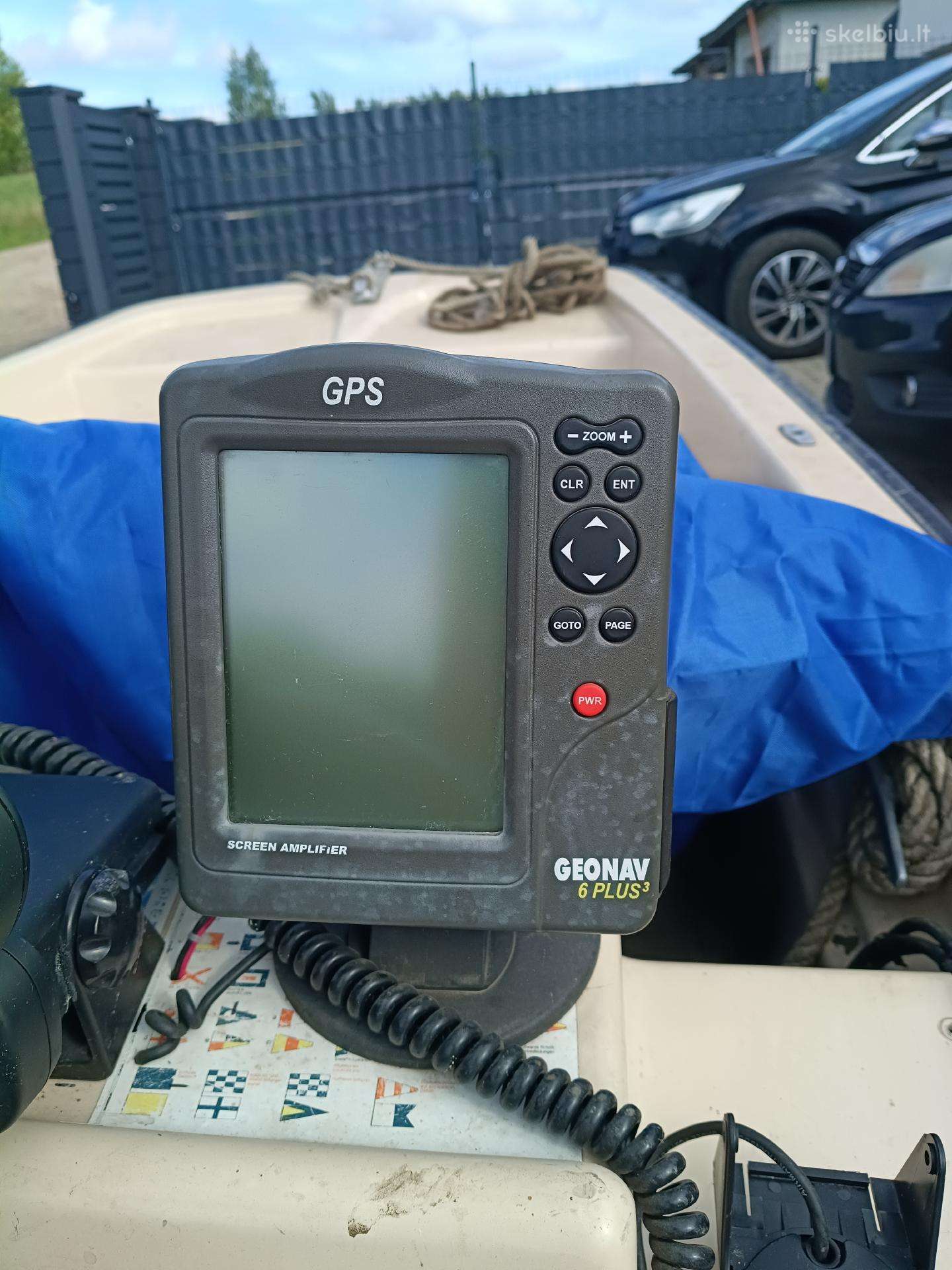 Raymarine Ds400x/airmarp58 ir Geonav 6plus GPS