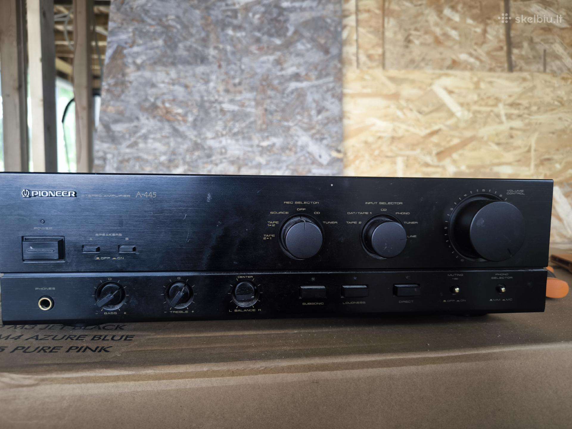Pioneer A-445 stiprintuvas