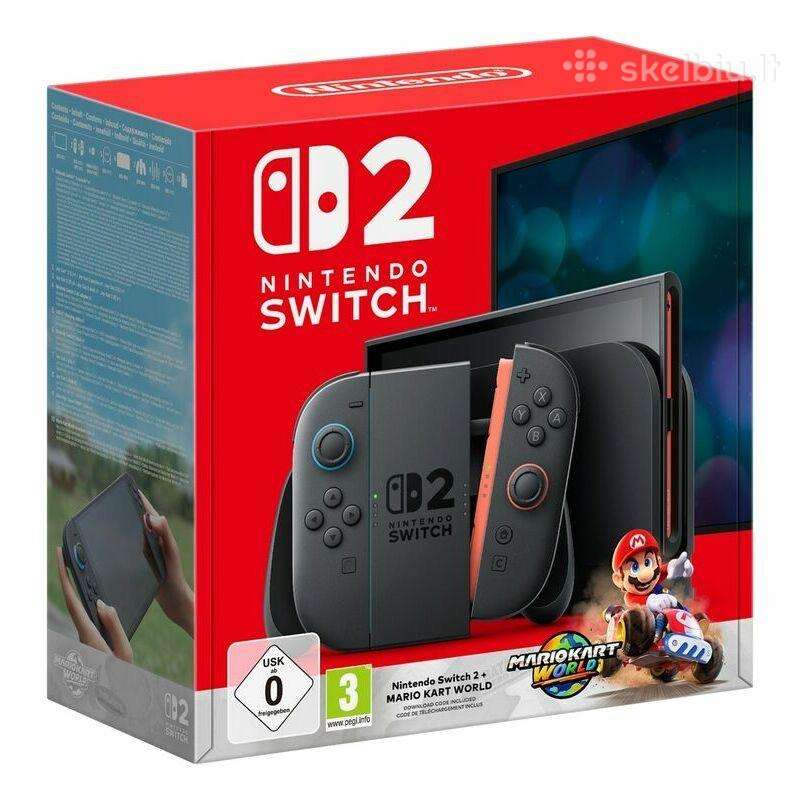 Nintendo Switch 2 256gb + Mario Kart World
