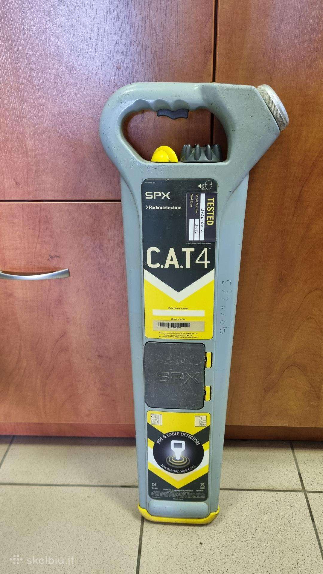 Požeminių komunikacijų ieškiklis Cat4