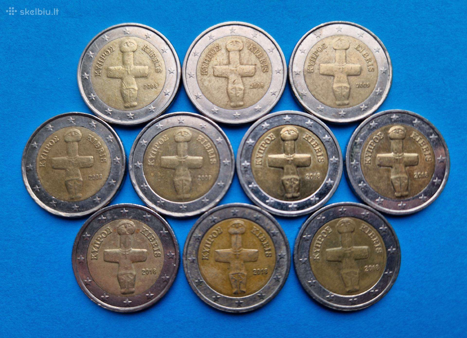 Kipro nacionalinės 2 eurų nominalo monetos