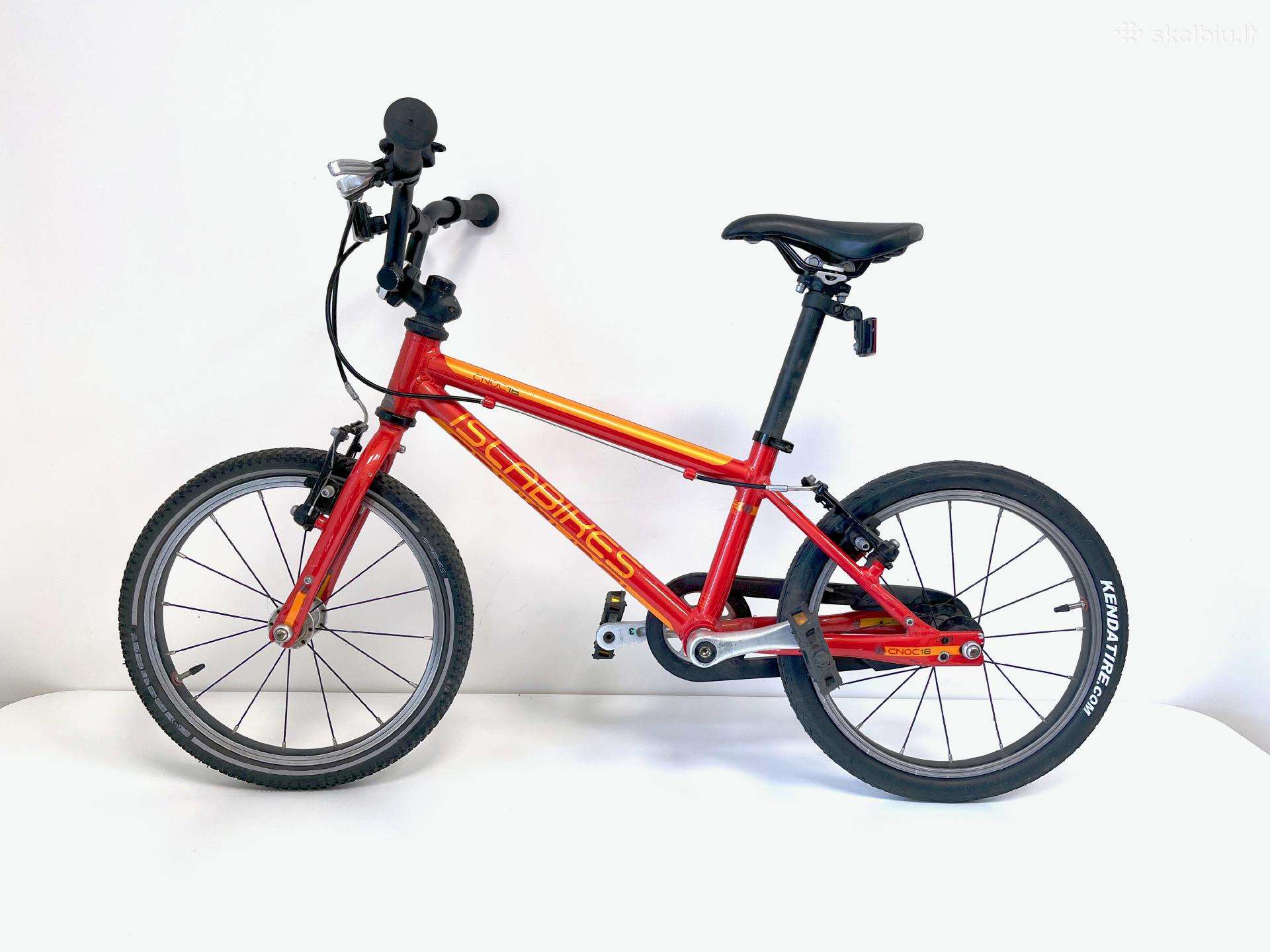 Islabikes Cnoc 16 + stabilizatoriai (ratukai)