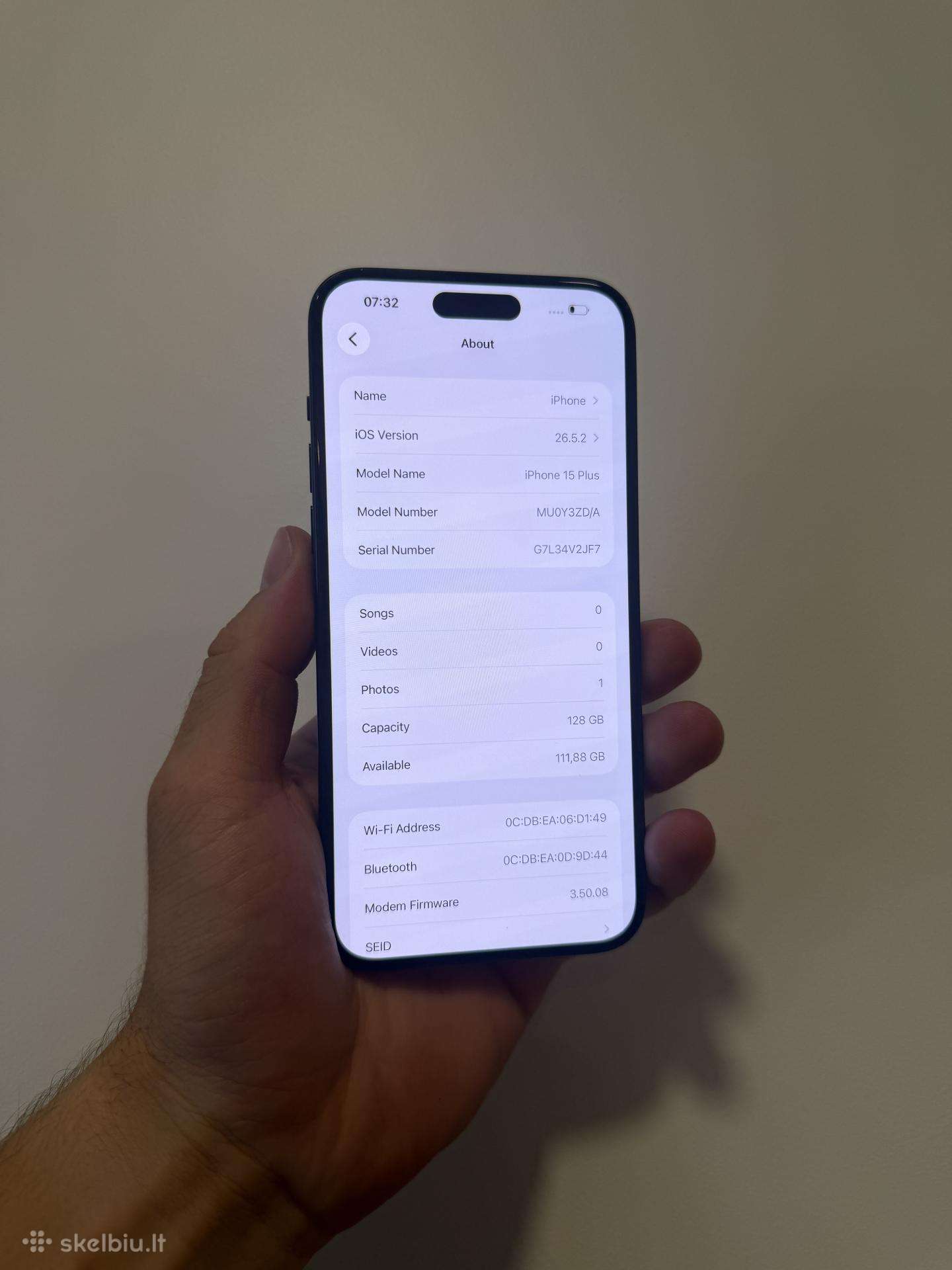 iPhone 15 Plus 128