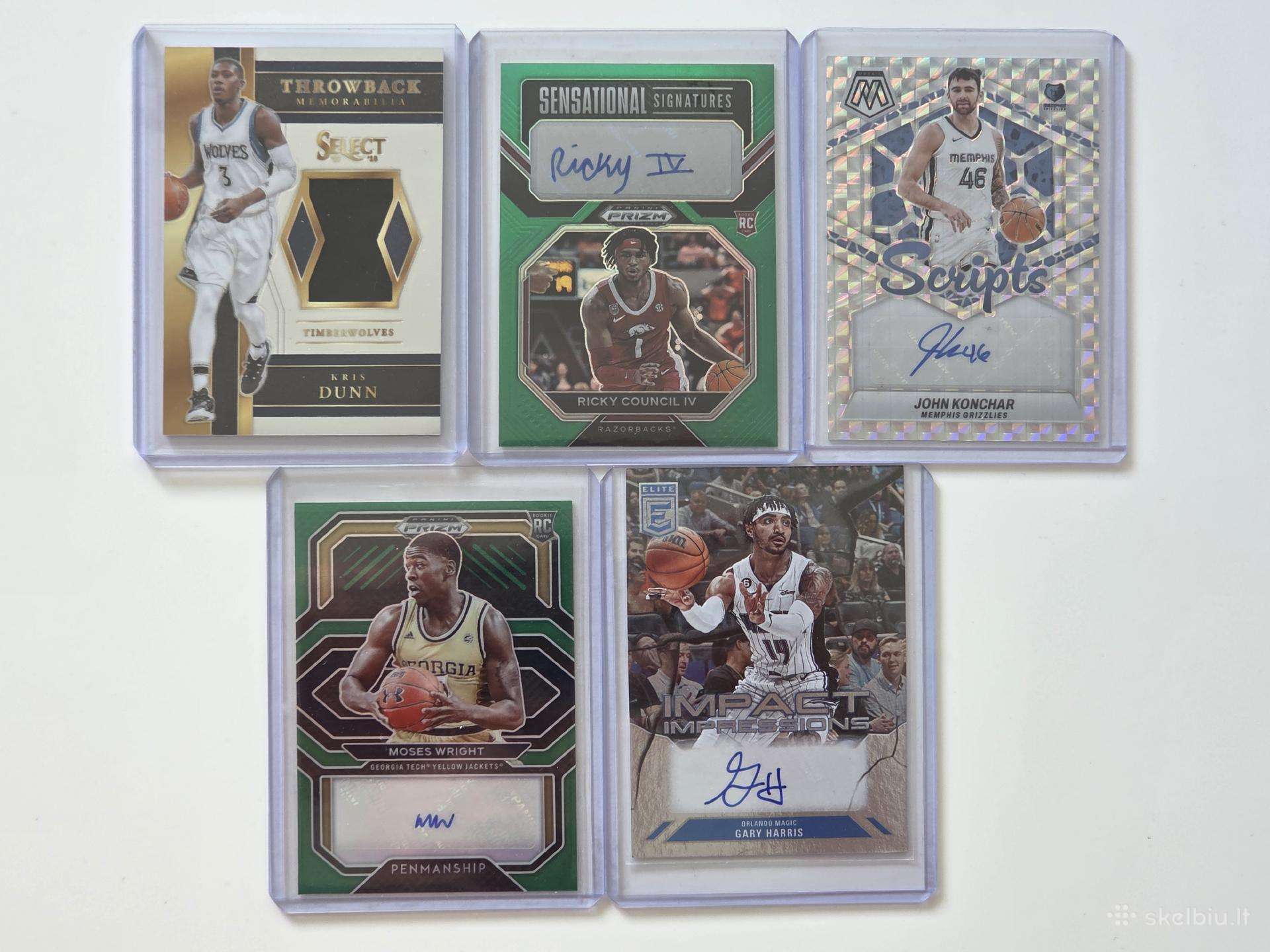 Nba players cards Auto mix