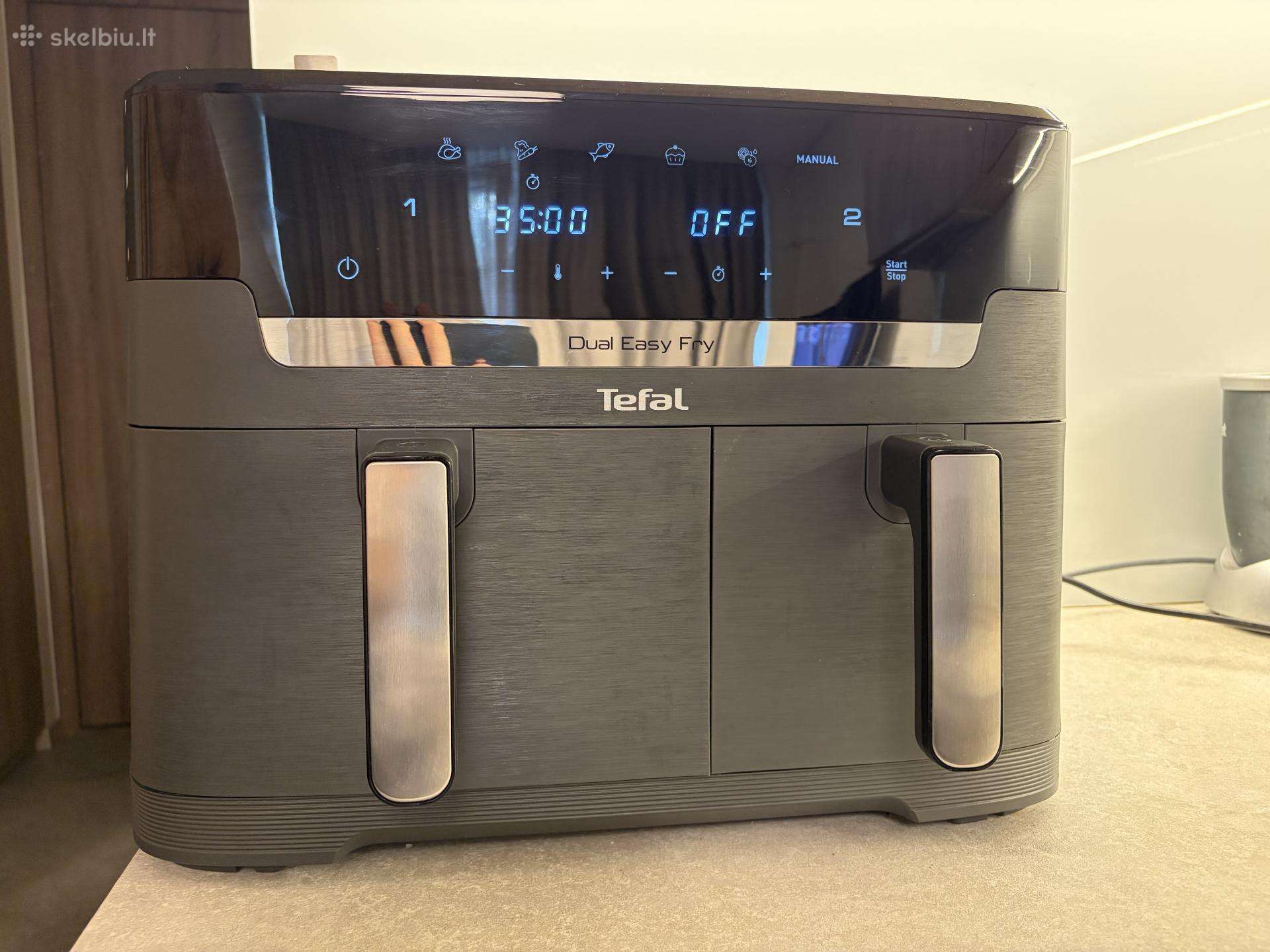 Tefal xxl11l Dual Easy Fry karšto oro gruzdintuvė