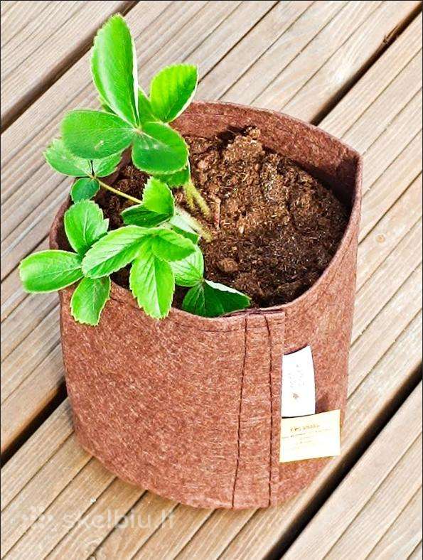 Root Pouch tekstiliniai auginimo maišai 3,8–45 l