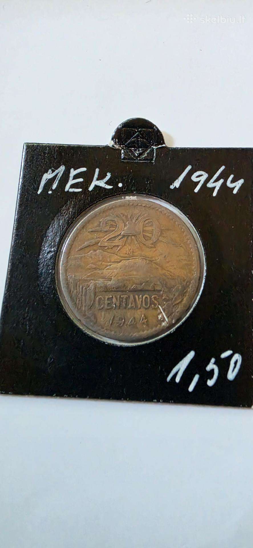 Meksika 20 centavų 1944