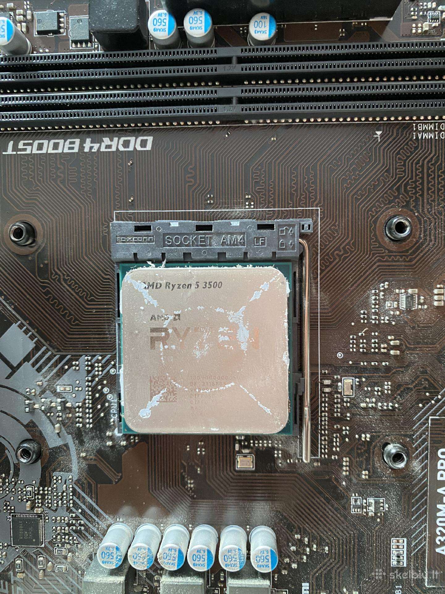 Amd 5 3500 + msi A320m-a Pro su 8gb 2666mhz