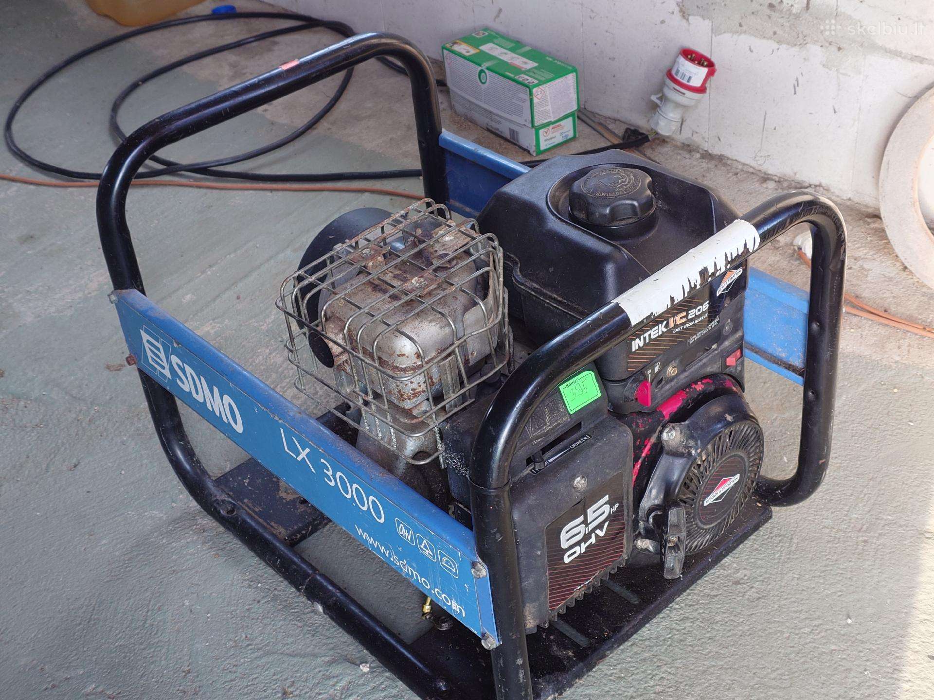 Sdmo Lx 3000 generatorius