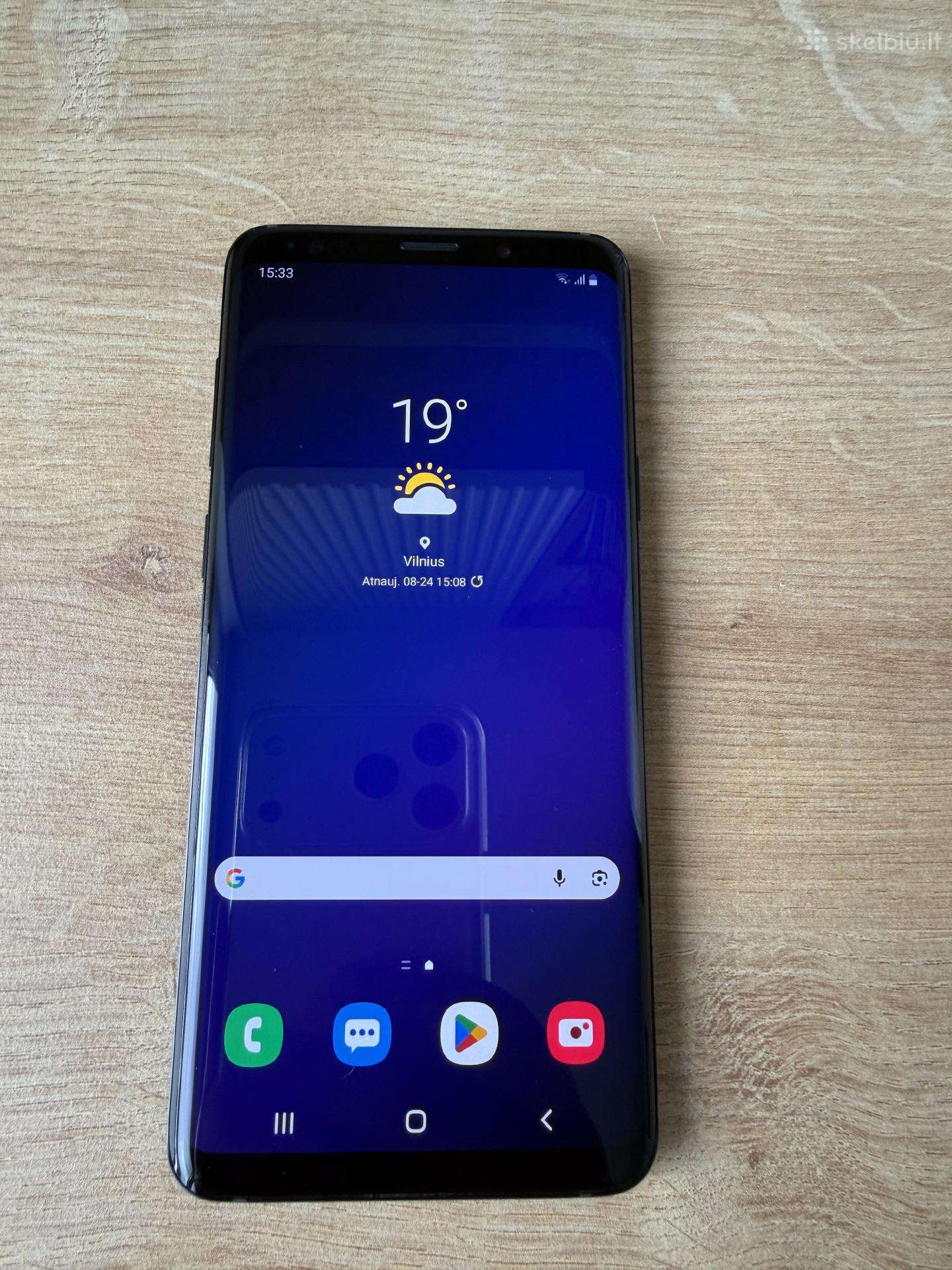 Samsung s9+ 64 GB būklė 10/10 50 eur