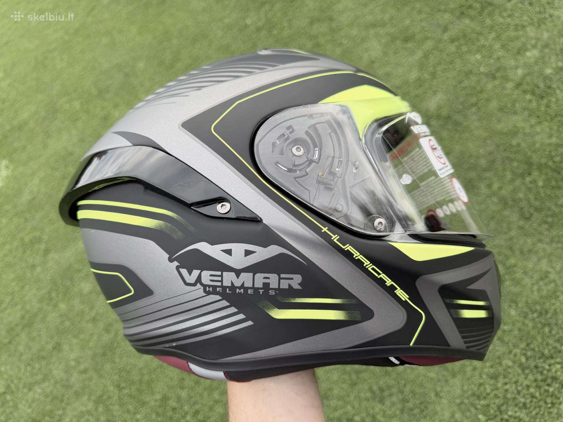 Naujas Vemar Hurricane Laser XL dydis