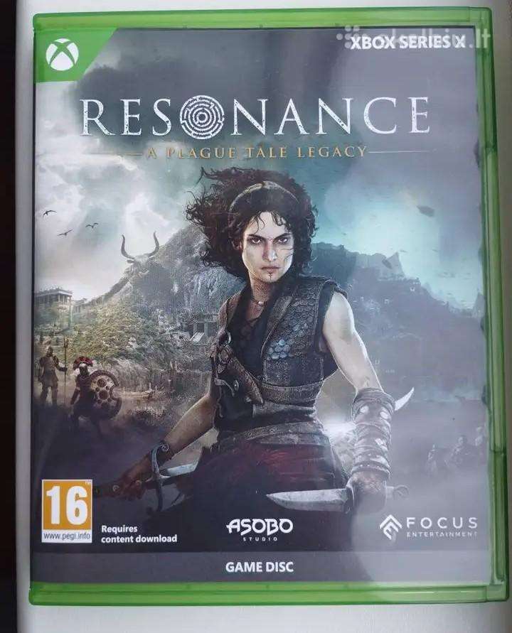Plague resonance tale, Xbox series x