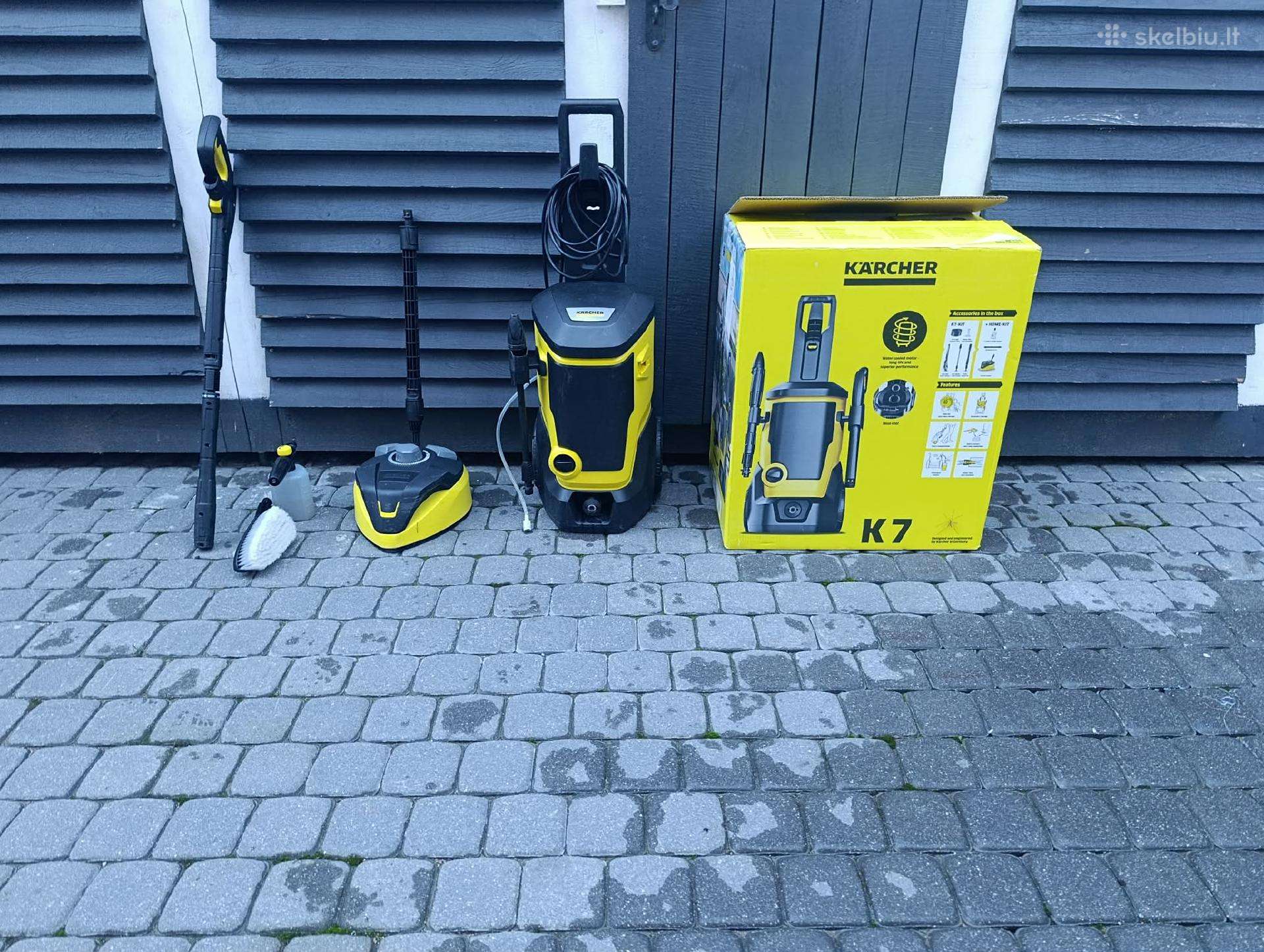 Kärcher K7 Wcm Premium Home – pilnas komplektas