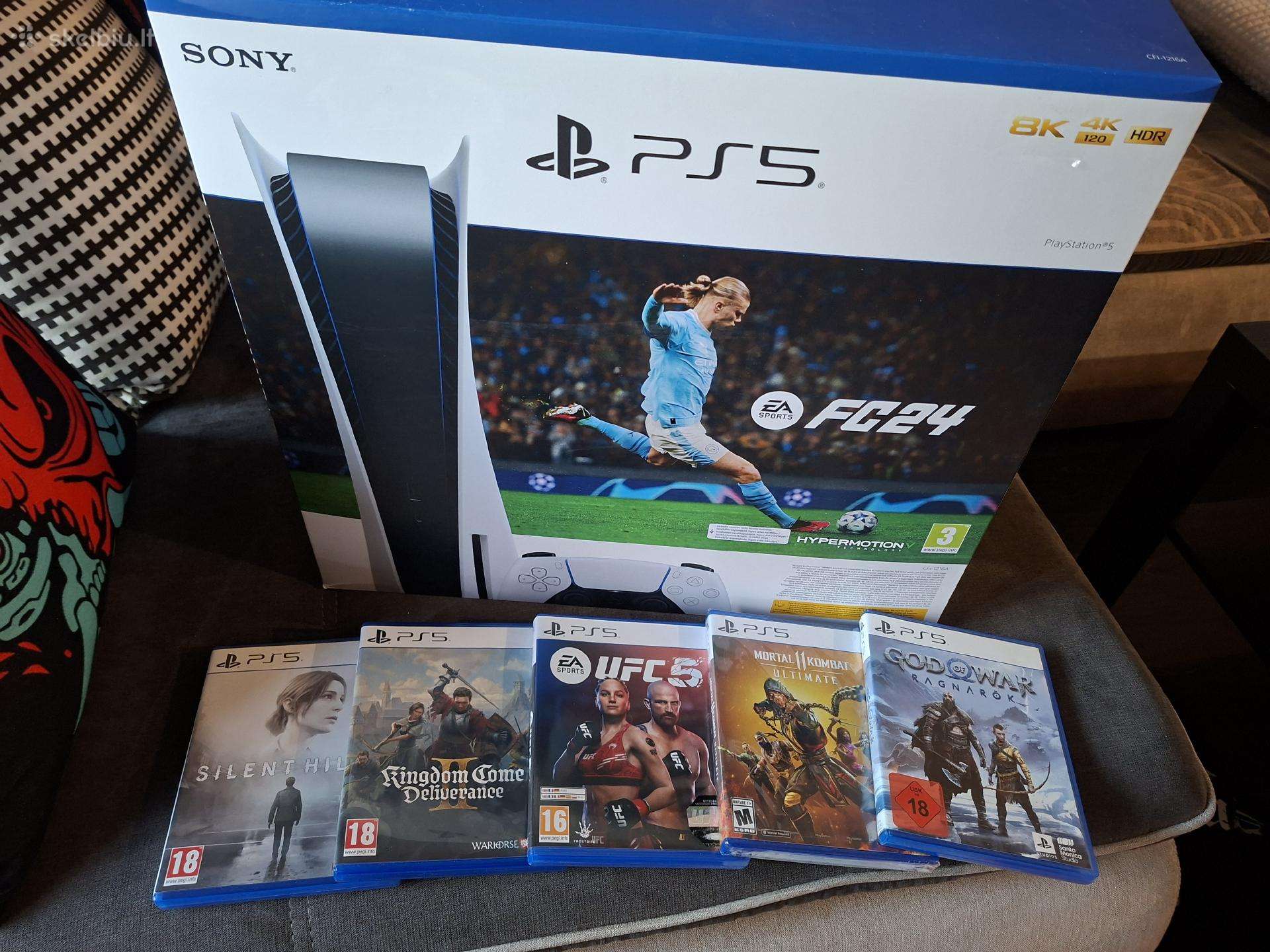 Ps5 apynaujė diskinė