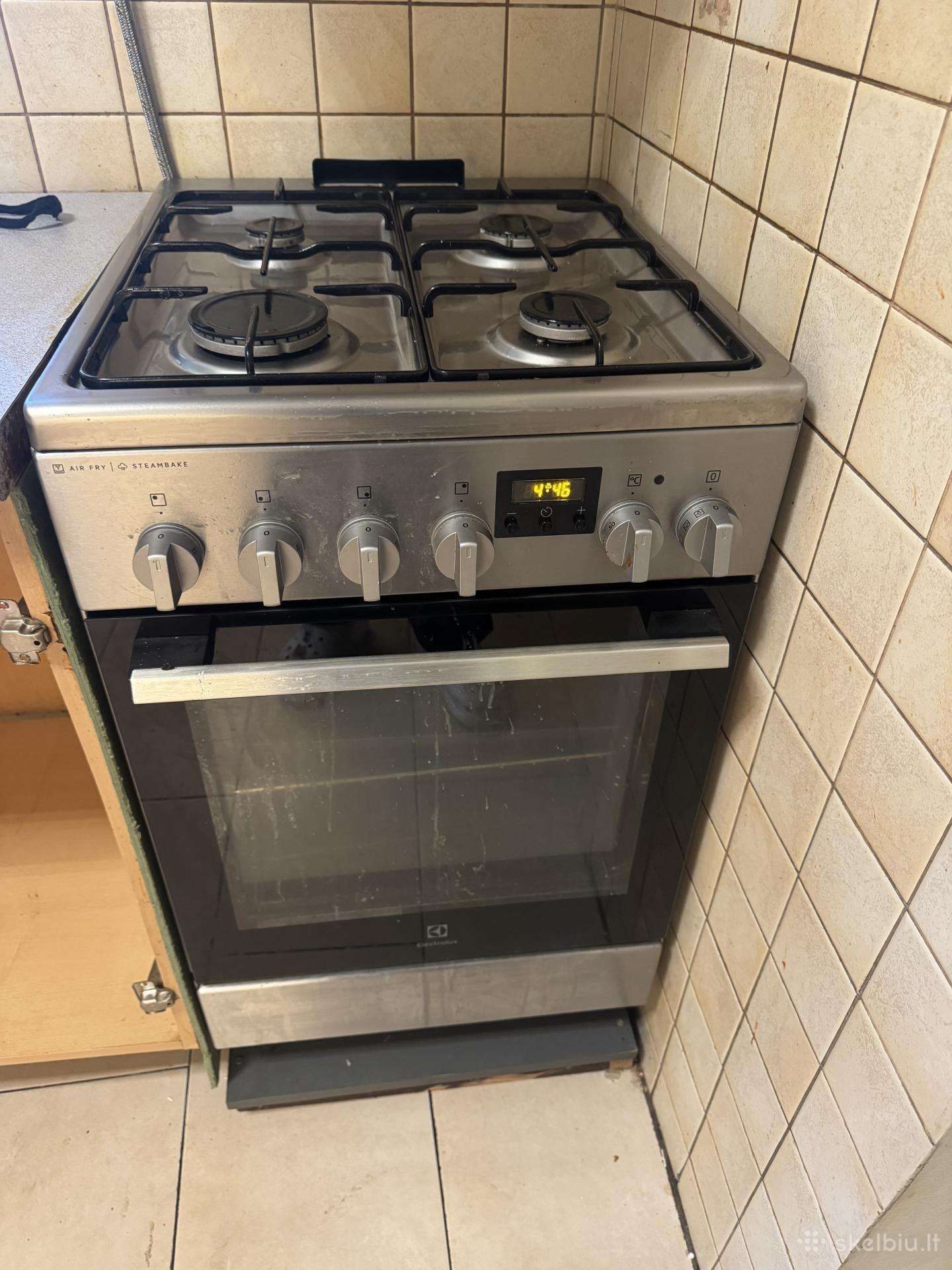 Naudota dujinė viryklė ir orkaitė Electrolux