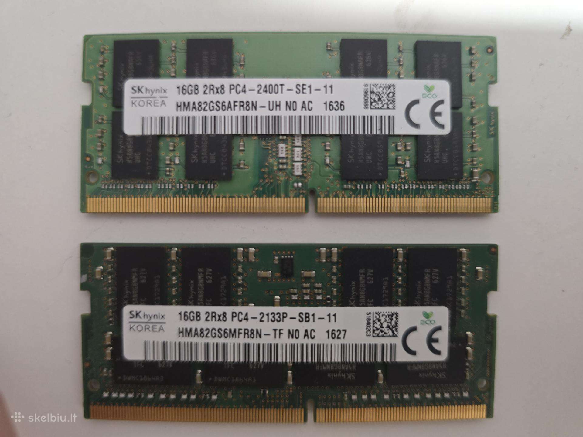 32gb (2 po 16gb) Ddr4.