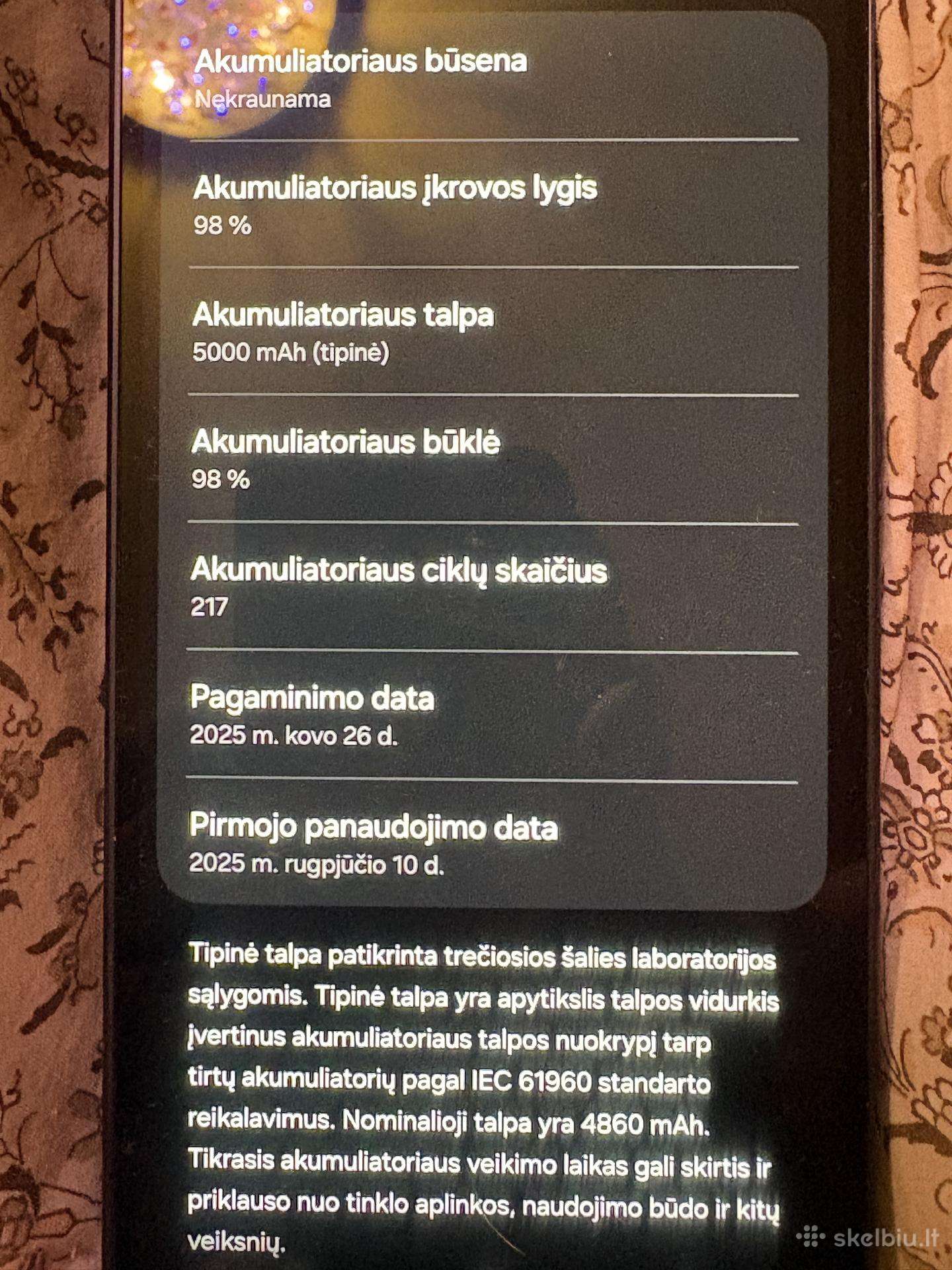 Parduodamas samsung galaxy a16