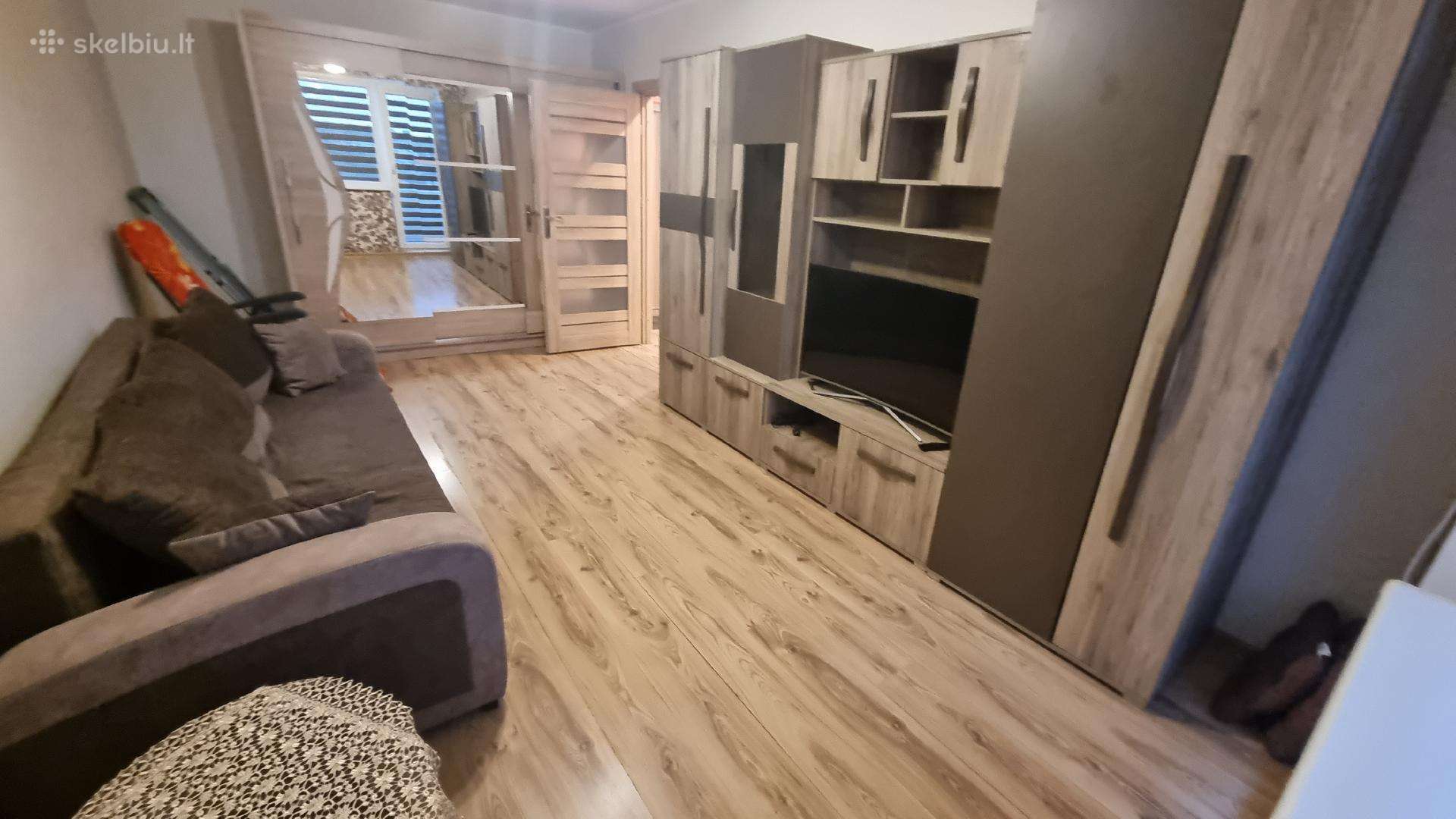 Išnuomuojamas 1 kambario butas