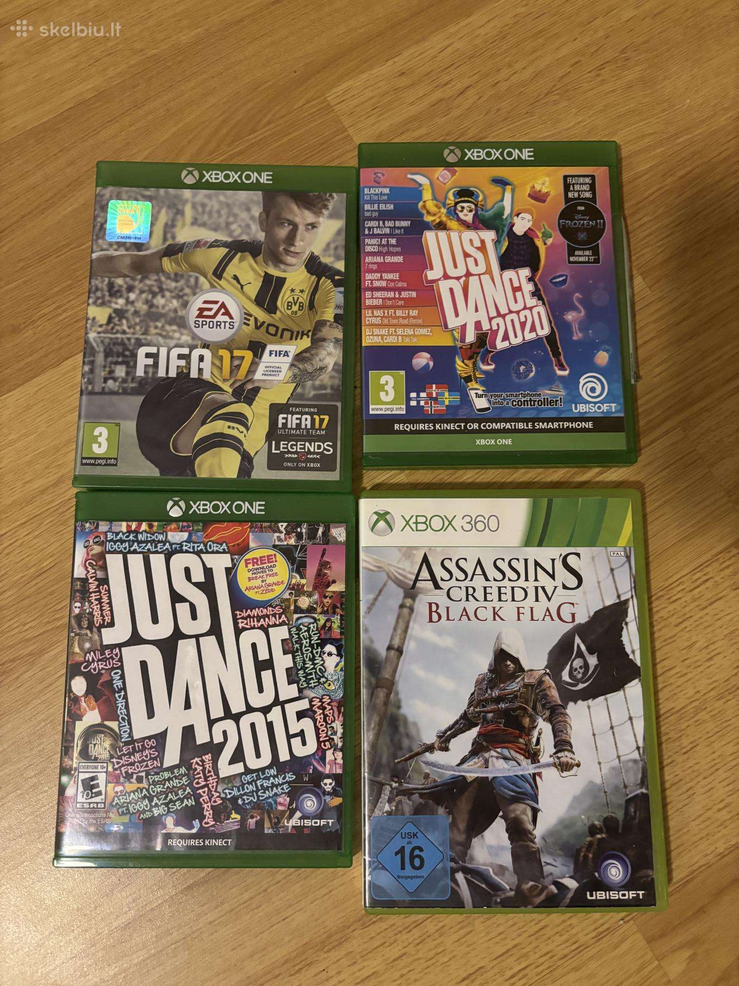 Xbox One ir Xbox 360 žaidimai