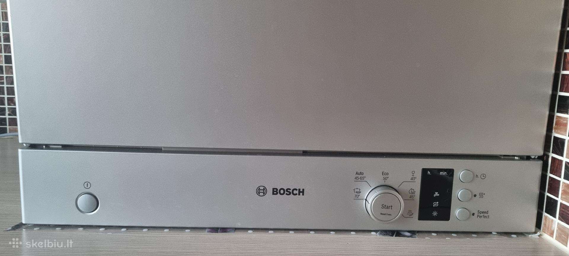 Laisvai pastatoma kompaktiška indaplovė Bosch