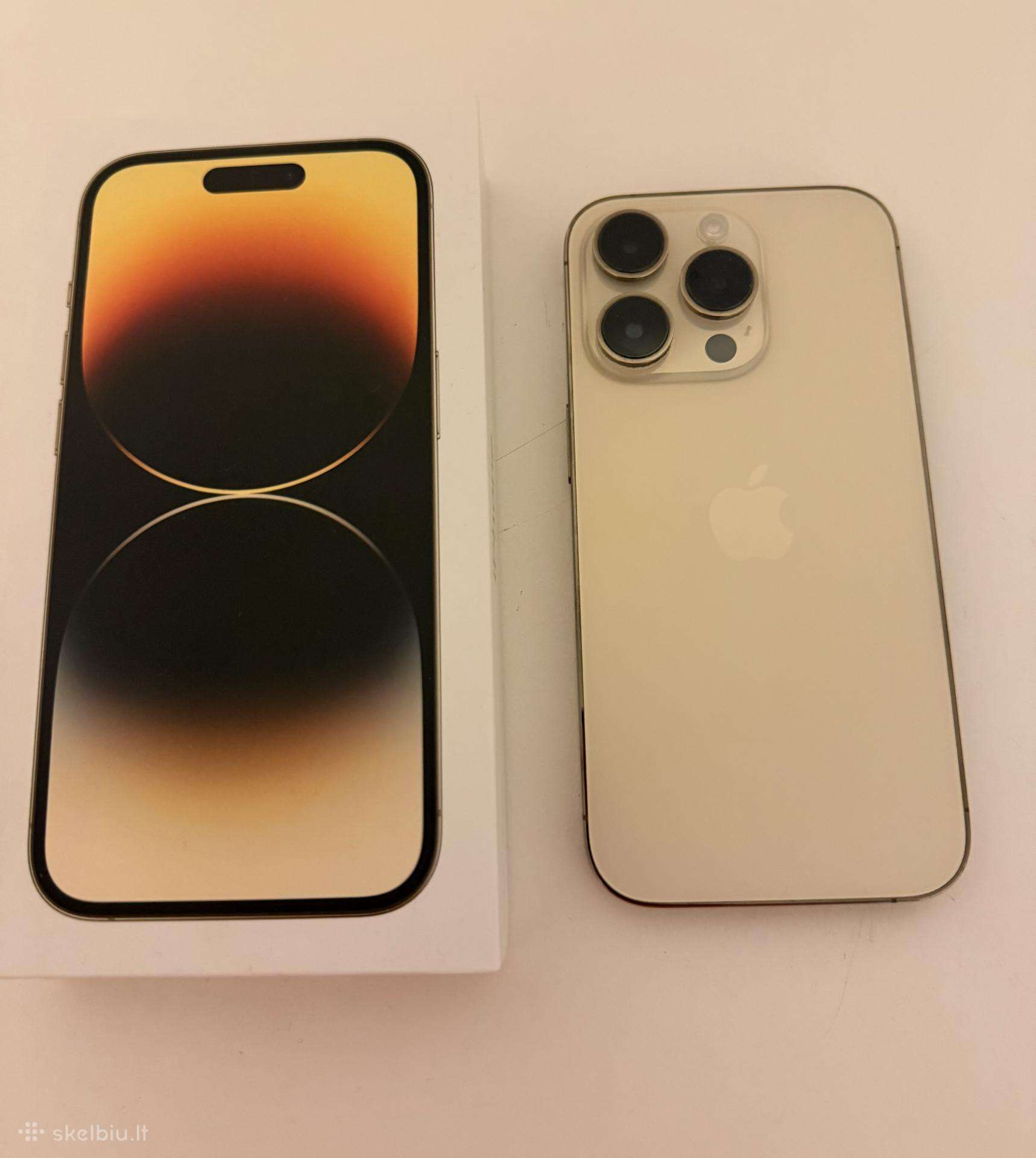 iPhone 14 pro, Gold, 128 GB