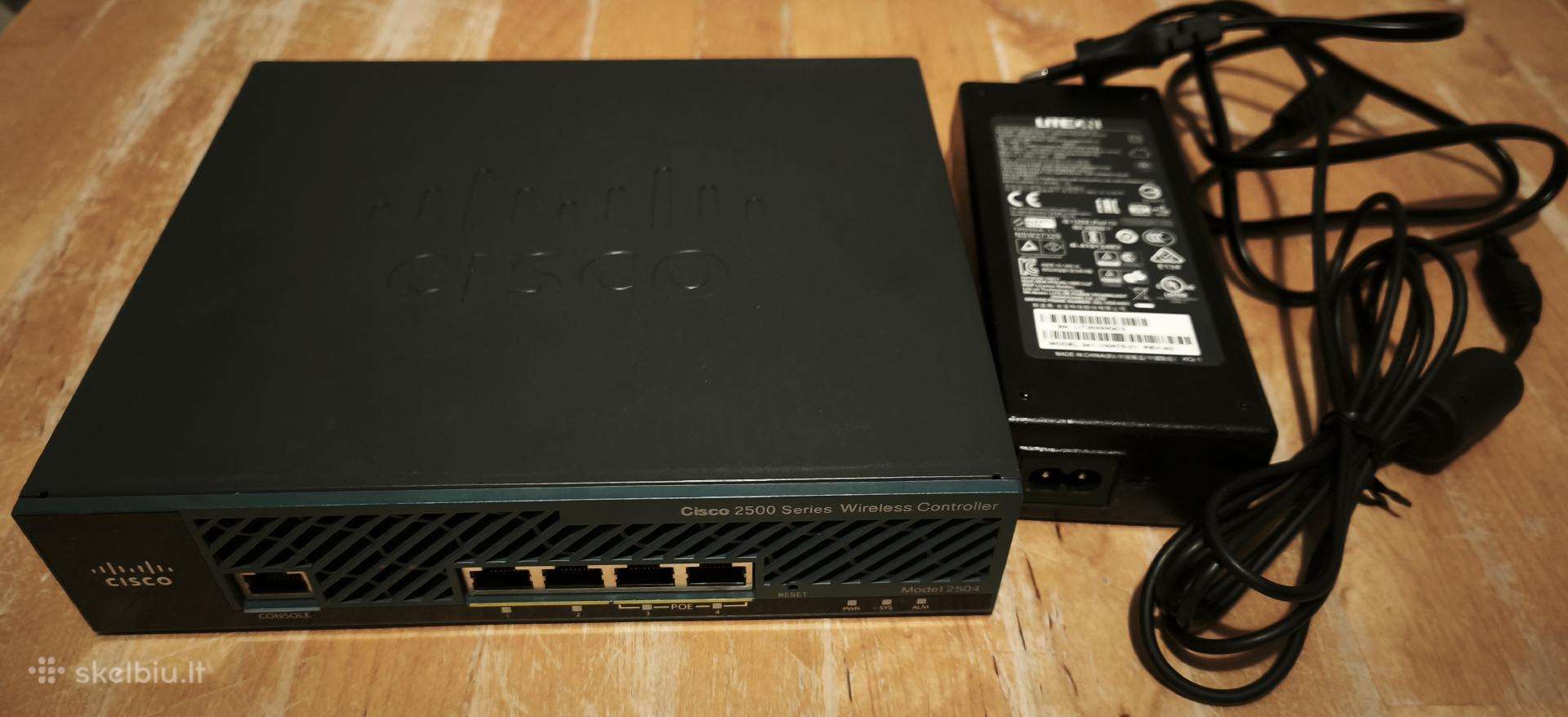 Tinklo valdiklis Cisco 2504 su licencija