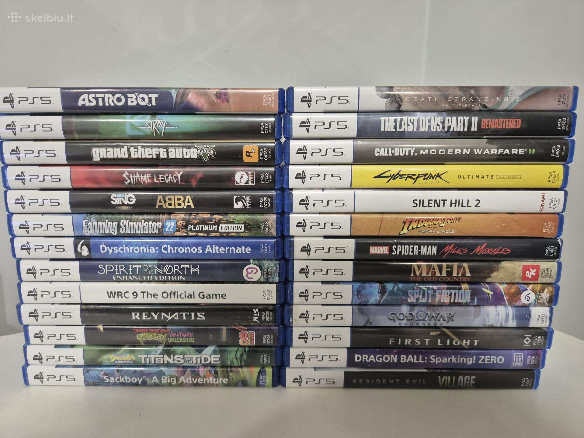Ps5 zaidimai