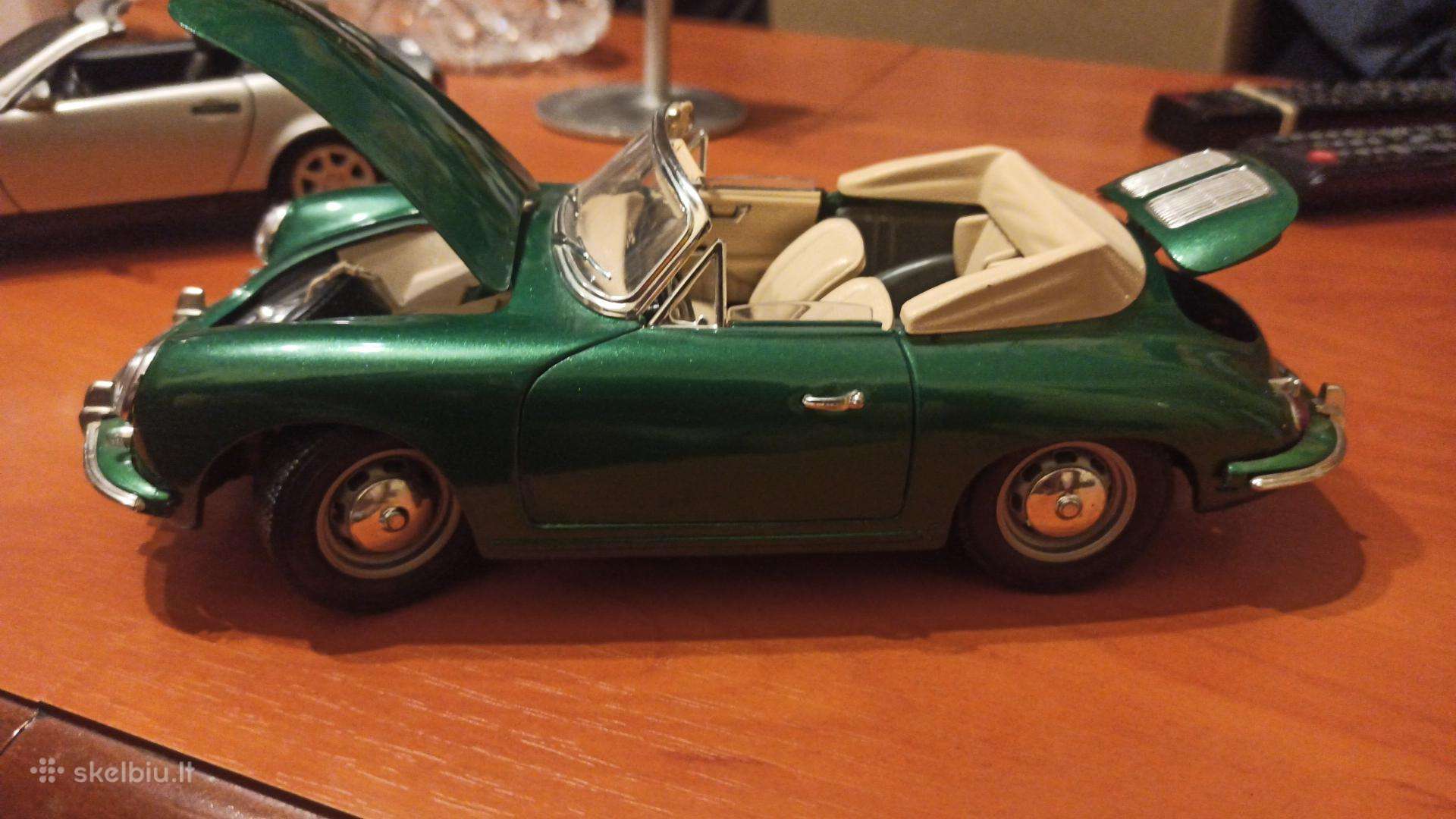 Porsche 365b roadster 1961 1:18 bburago