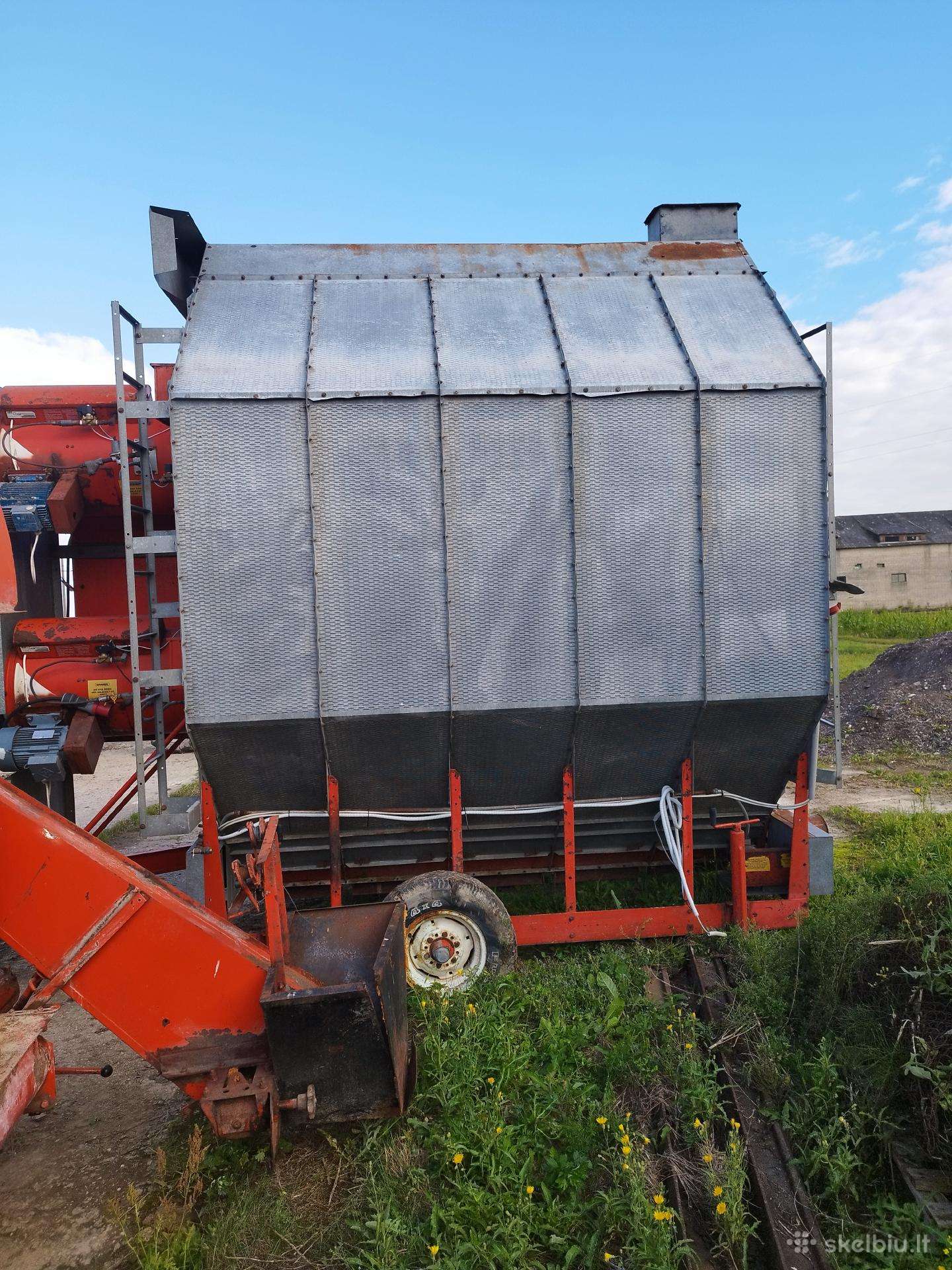 FARM FANS, grain processing equipment