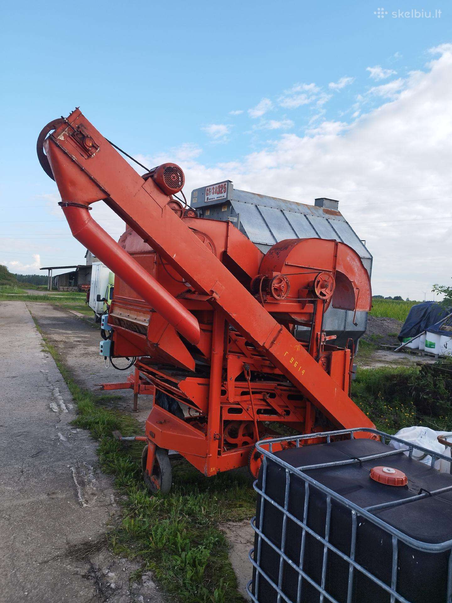 FARM FANS, grain processing equipment