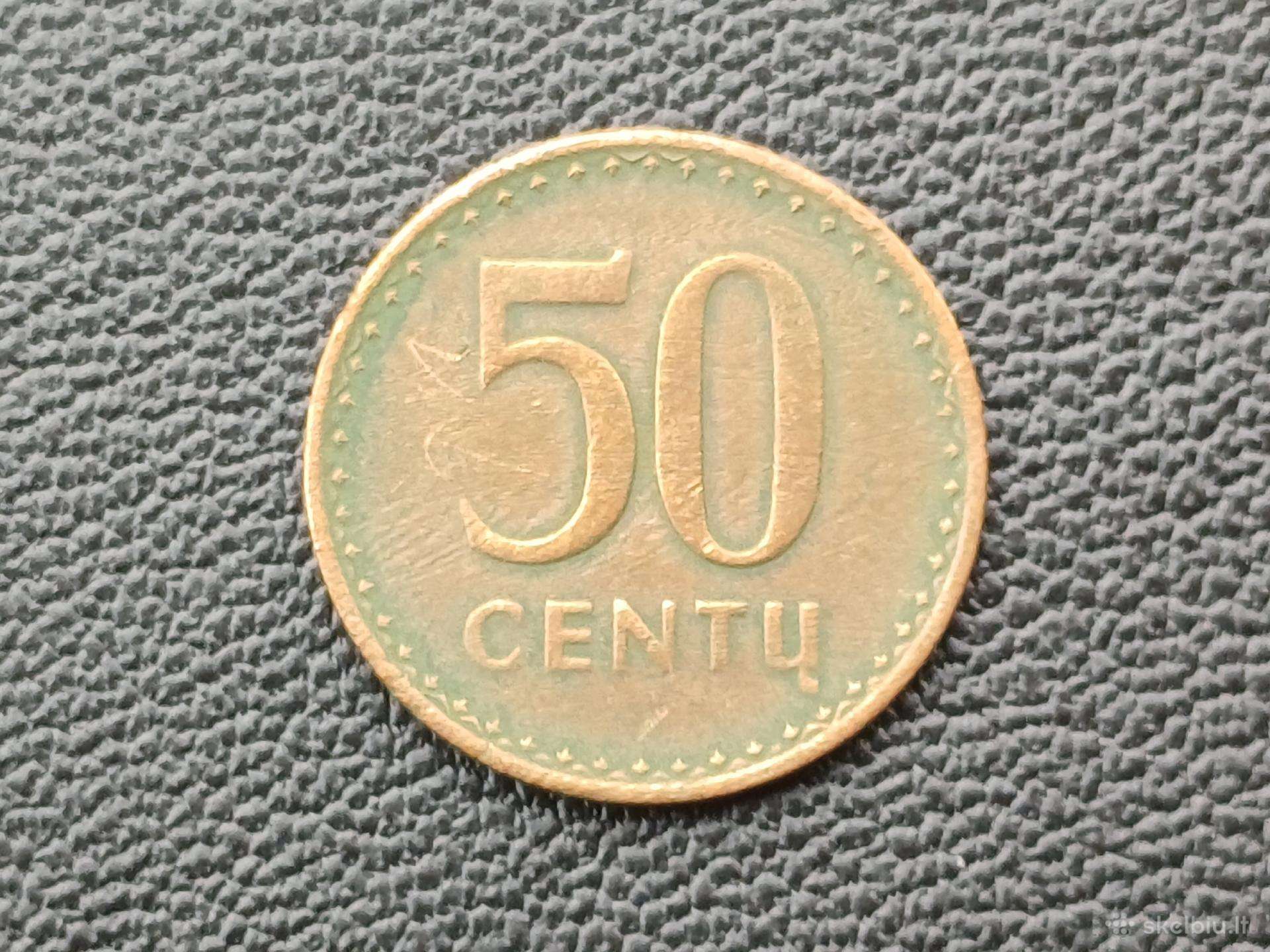 50 centų 1991m.