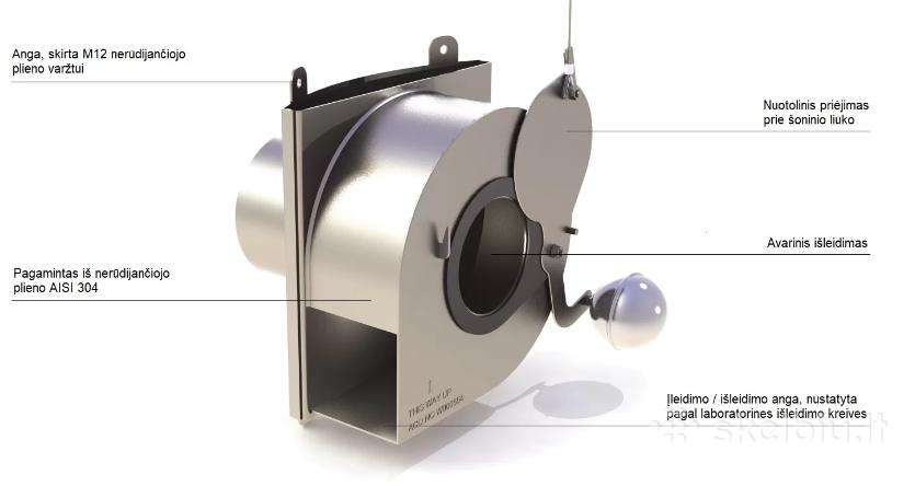Aco Drain Vortex srauto reguliatorius