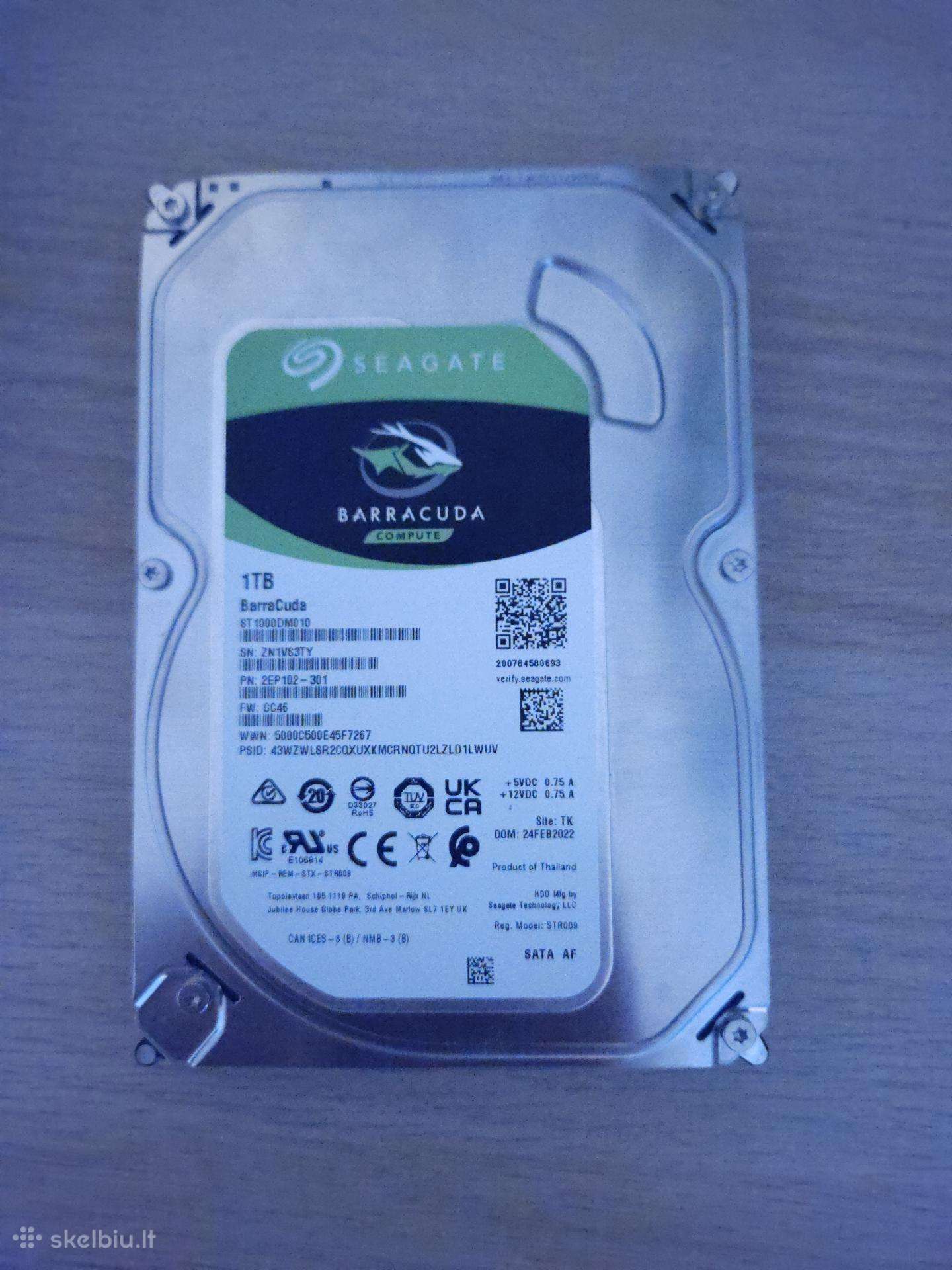 Baracuda 1tb HDD