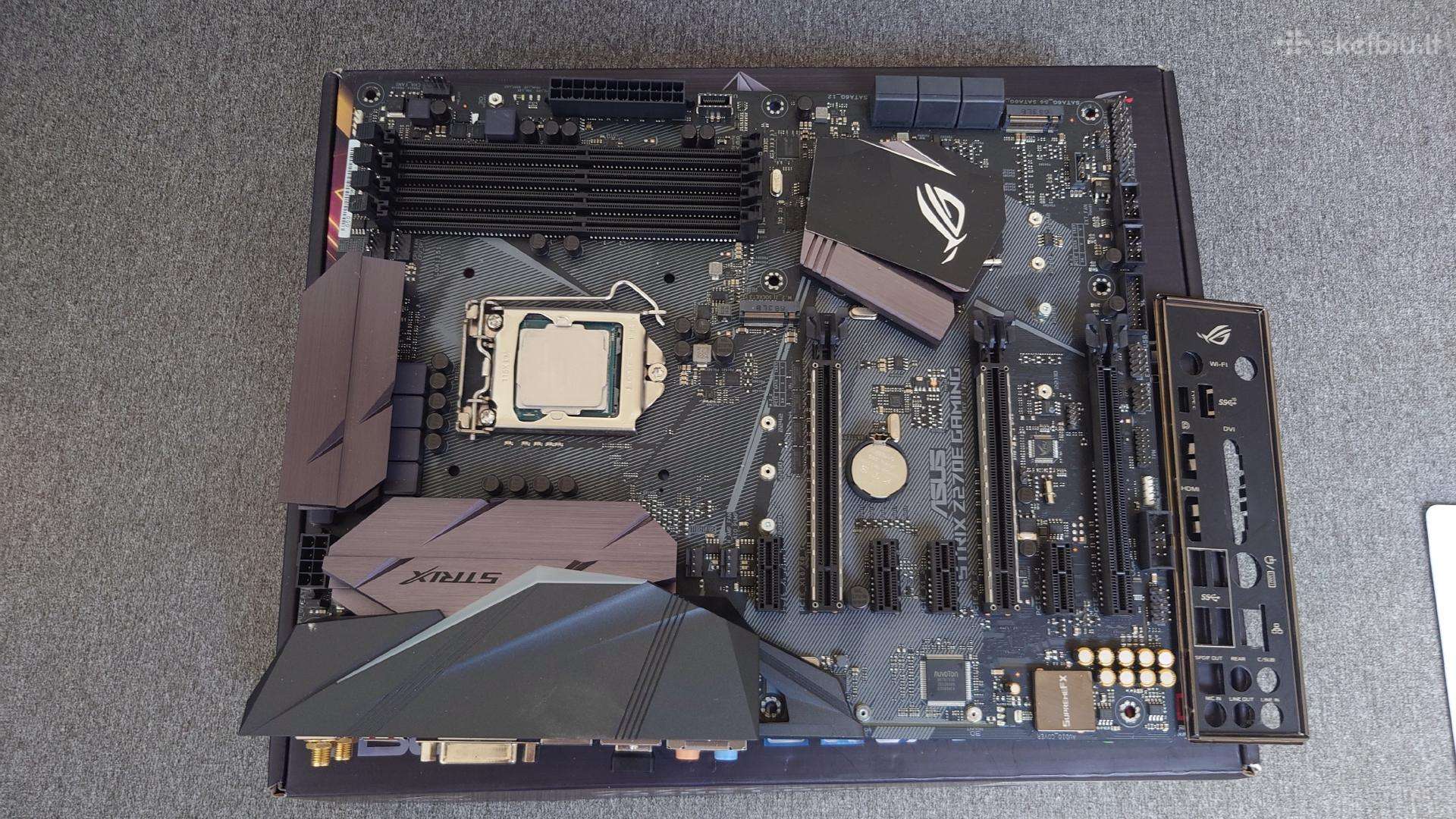 Asus Rog Strix Z270e Gaming motininė plokštė