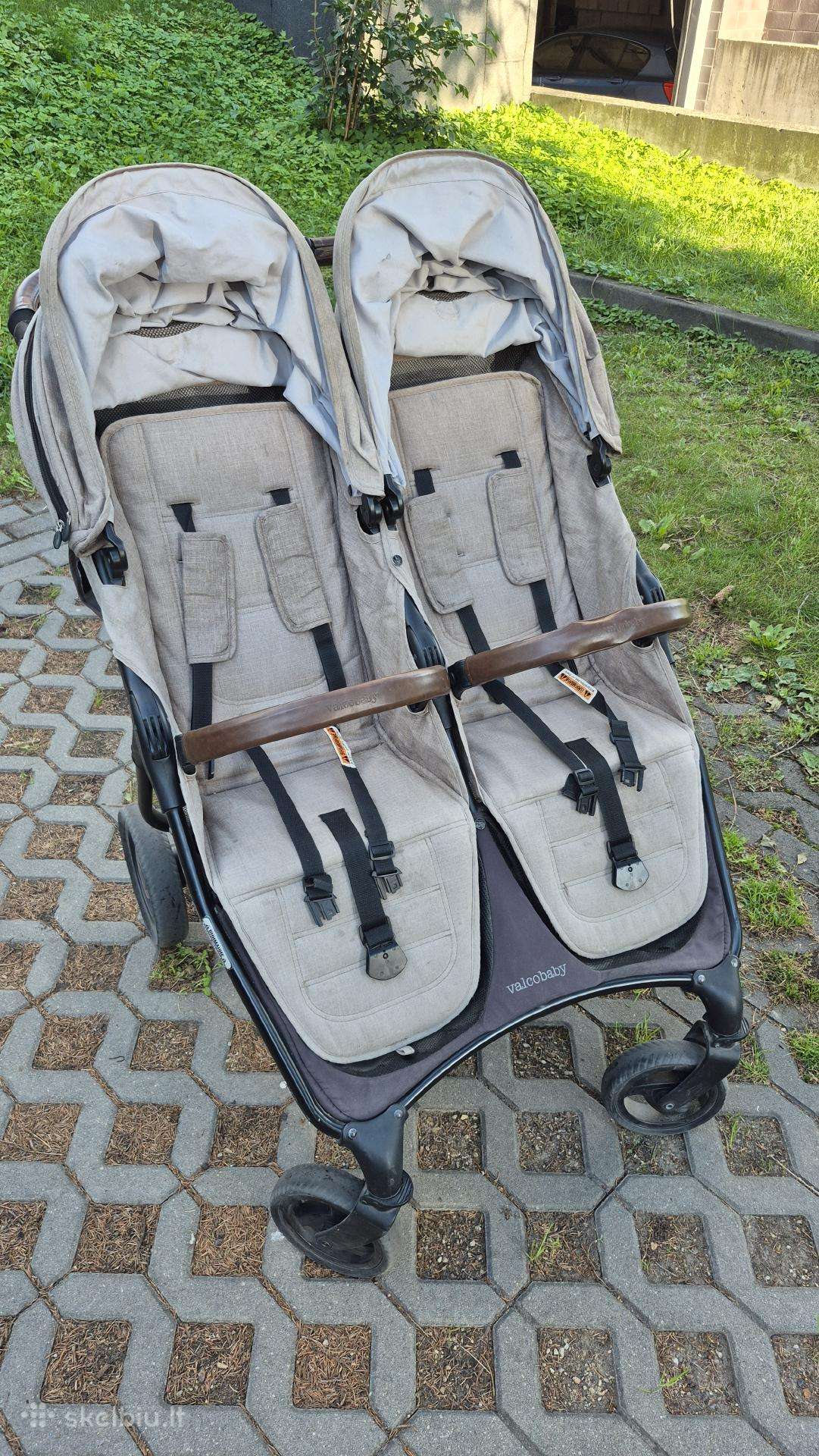 Dvynukų vežimėlis Valco Baby Dou Trend