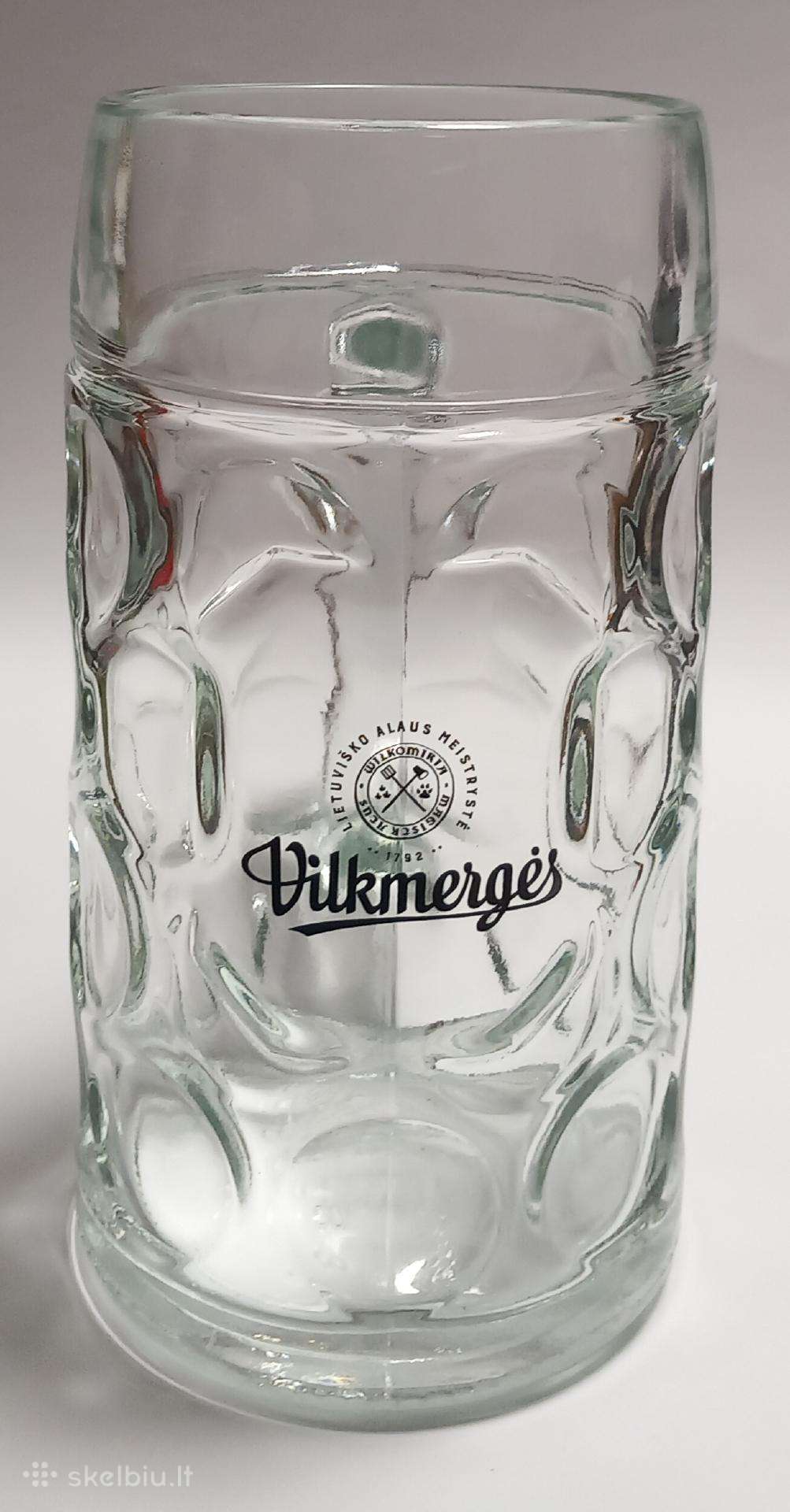 "Vilkmergės" alaus bokalas