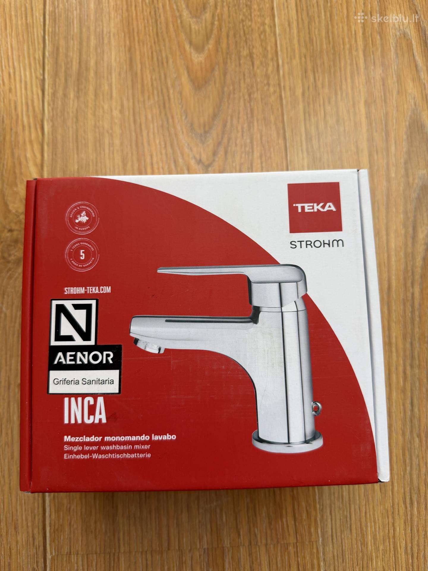 Teka Inca Chrome – naujas, neatidarytas