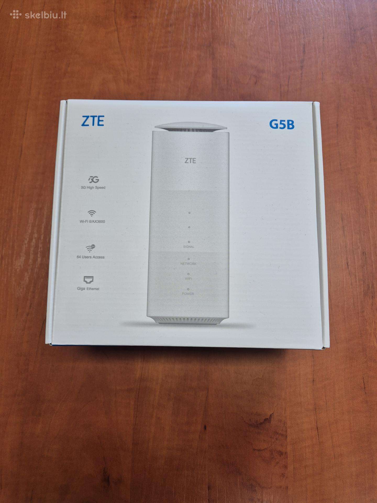 Naujas Zte G5b 5G modemas