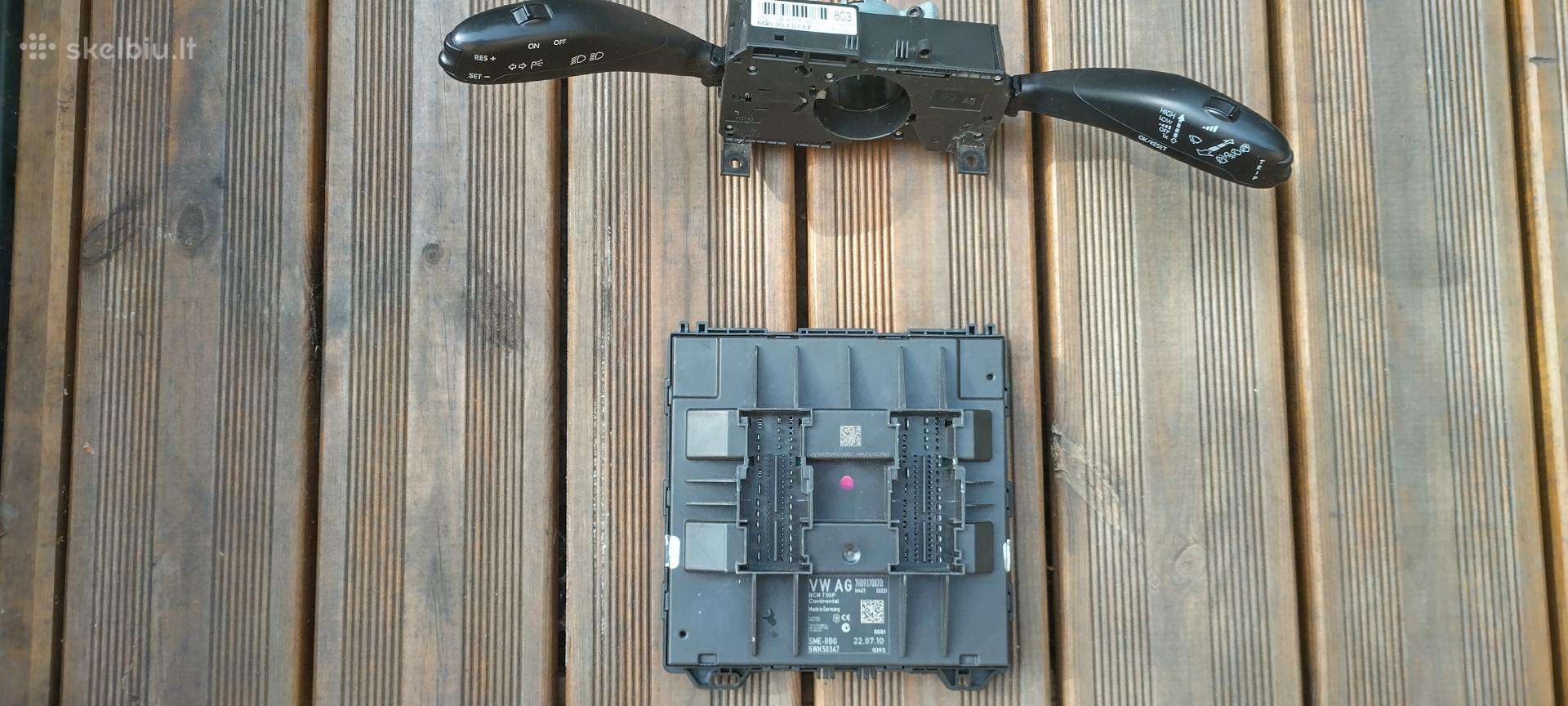 VW t5.1 komfort modulis Bcm ,perjungimo rankenėlės