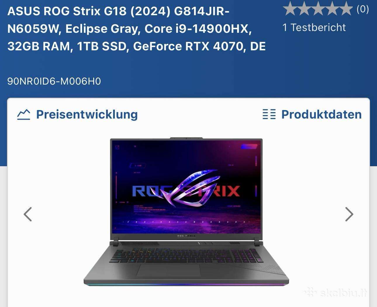 Asus Rog Strix G18 G814jir_g814jir