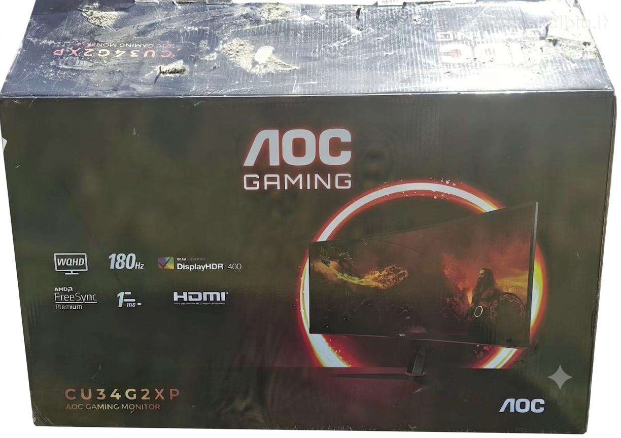 Parduodu monitoriu Aoc Cu34g2xp