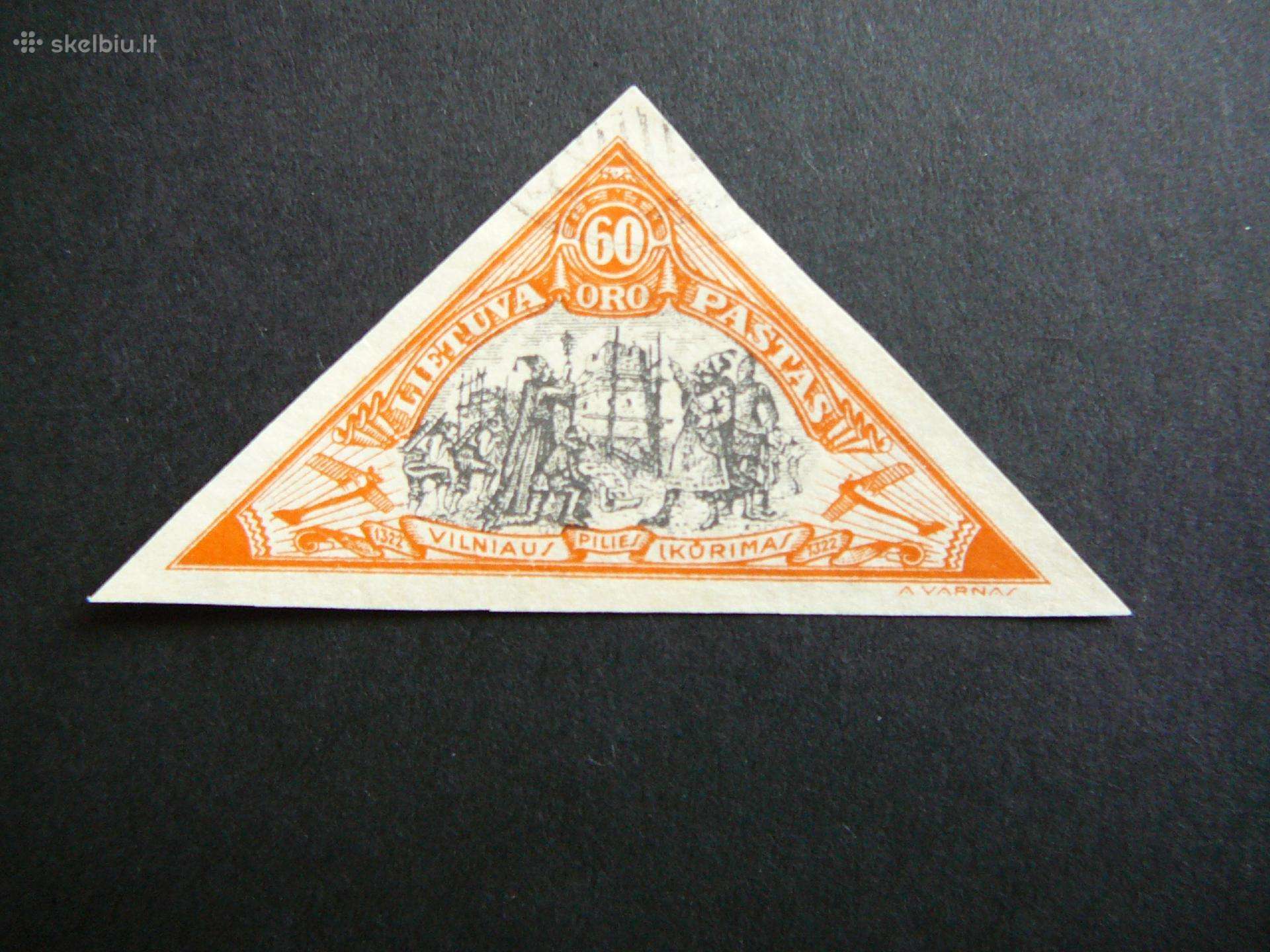 Lietuva 1932 Septyndieniai antsp. lit345ba