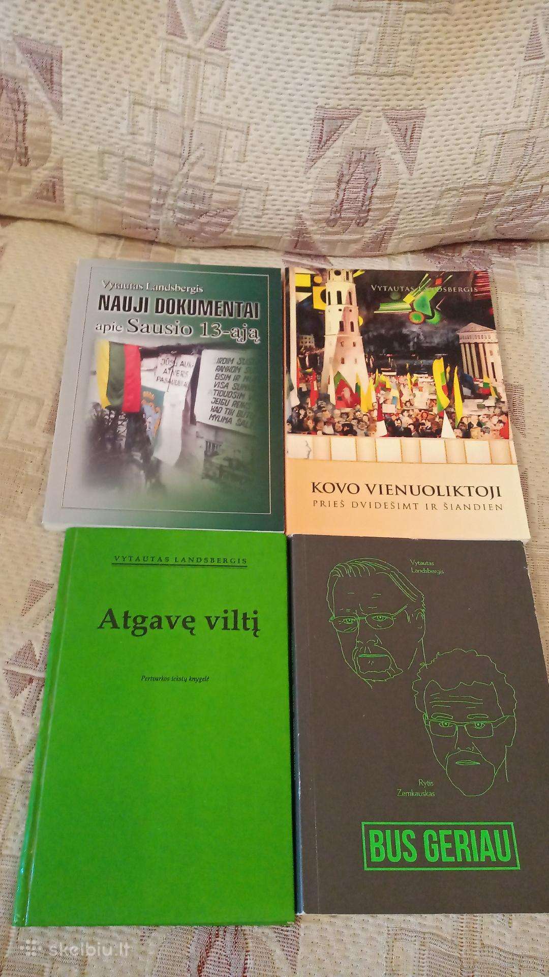 Vytautas Landsbergis 4 knygos
