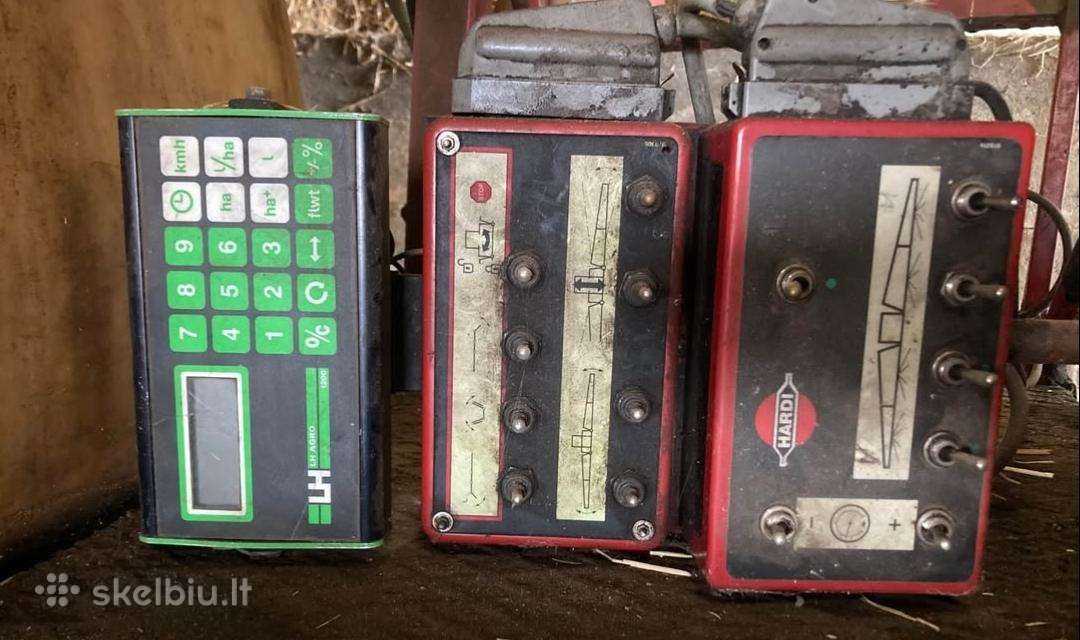 Hardi, purkštuvai